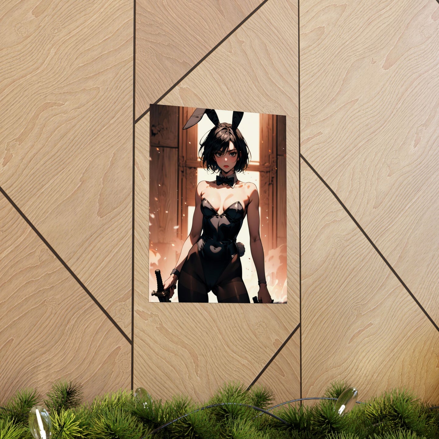 Mikasa 001 Matte Vertical Posters