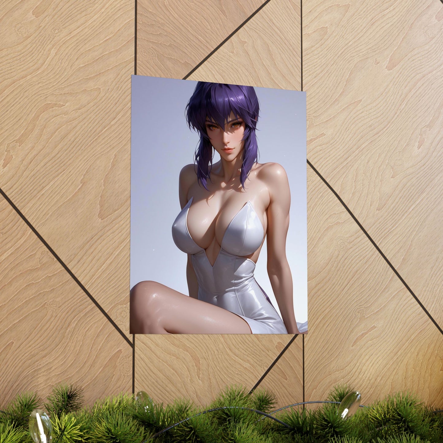 Motoko Kusanagi 002 Vertical Posters