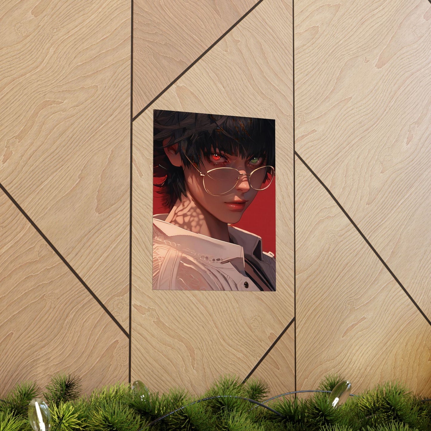 Lady 001 Vertical Posters