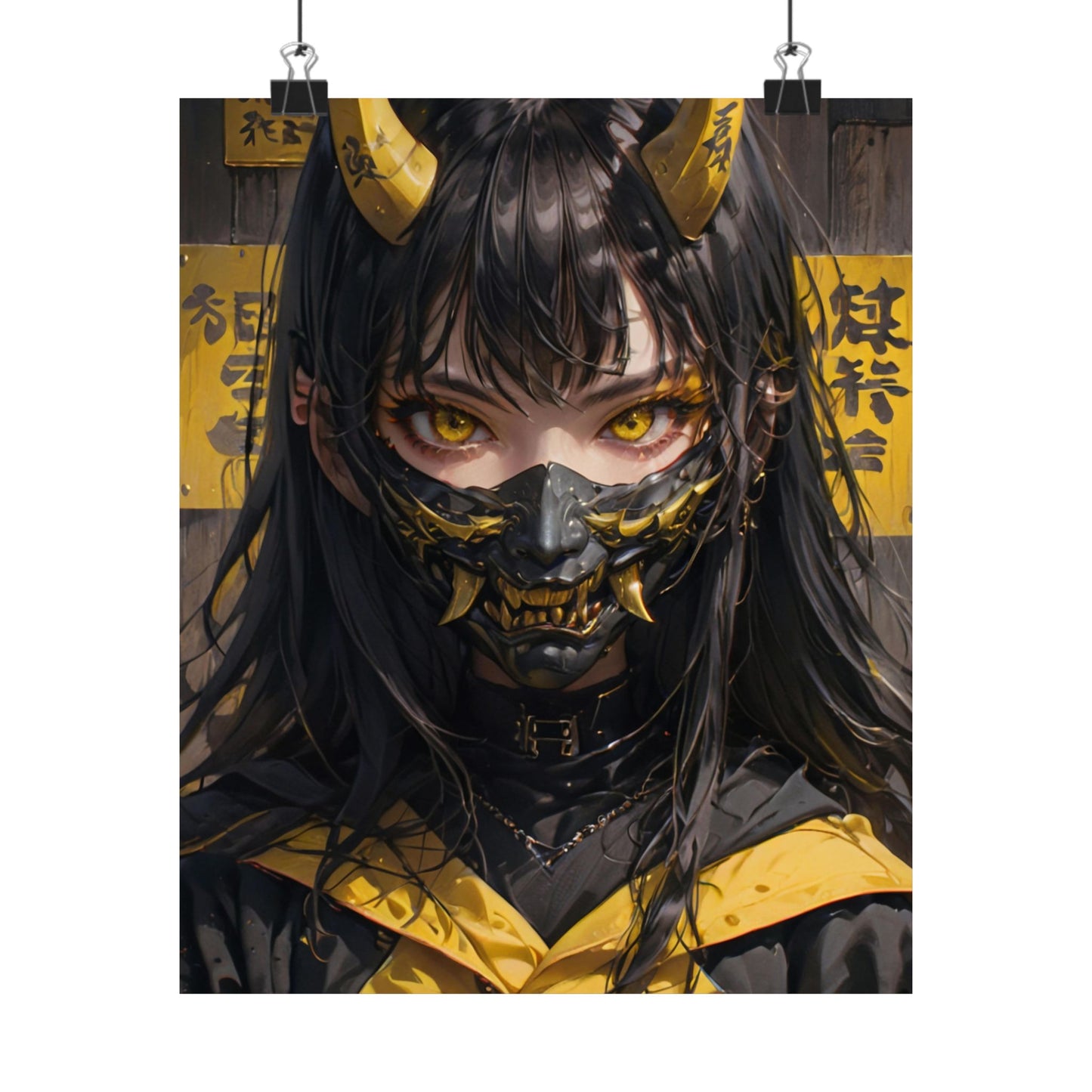 Alluring Oni Vertical Posters