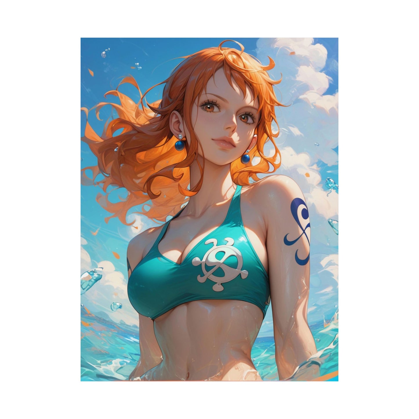 Nami 002 Vertical Posters