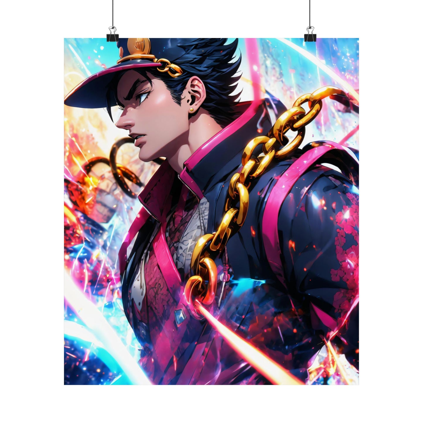 Kujo Jotaro 001 Matte Vertical Posters