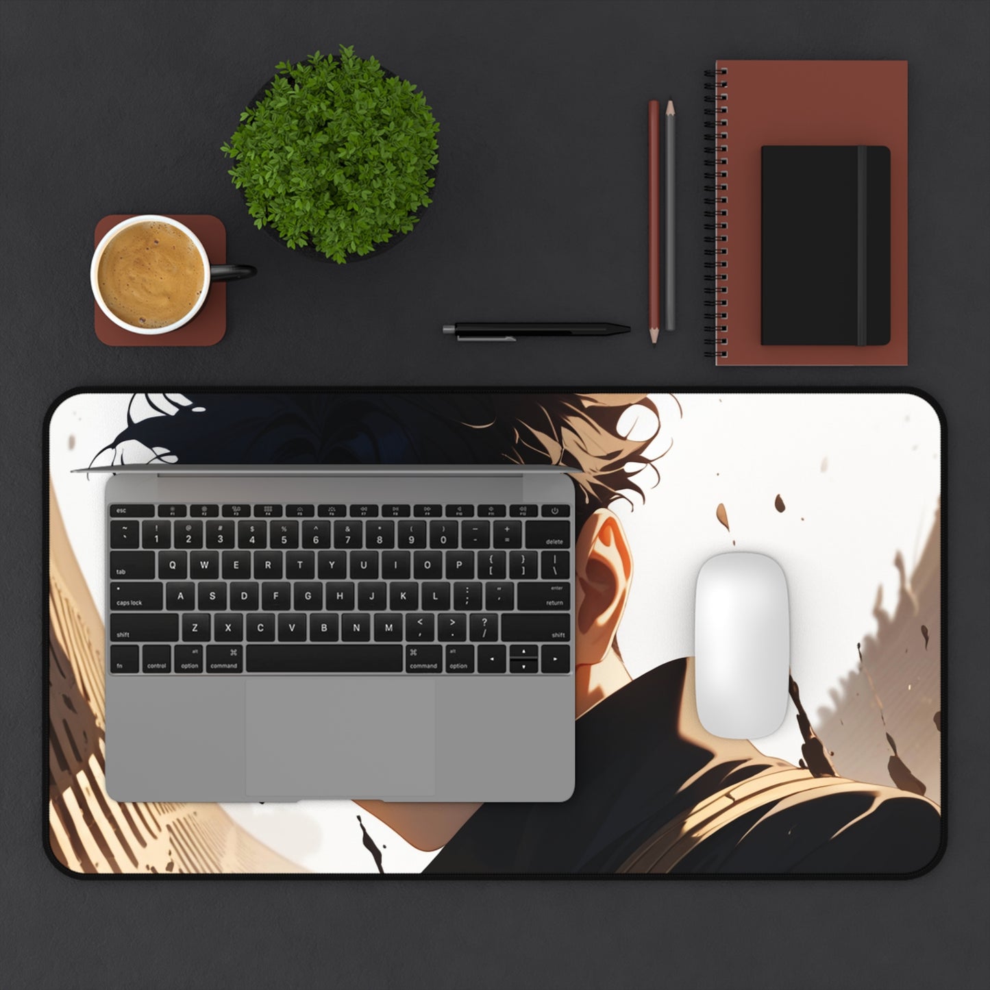 Okarun 001 Desk Mat