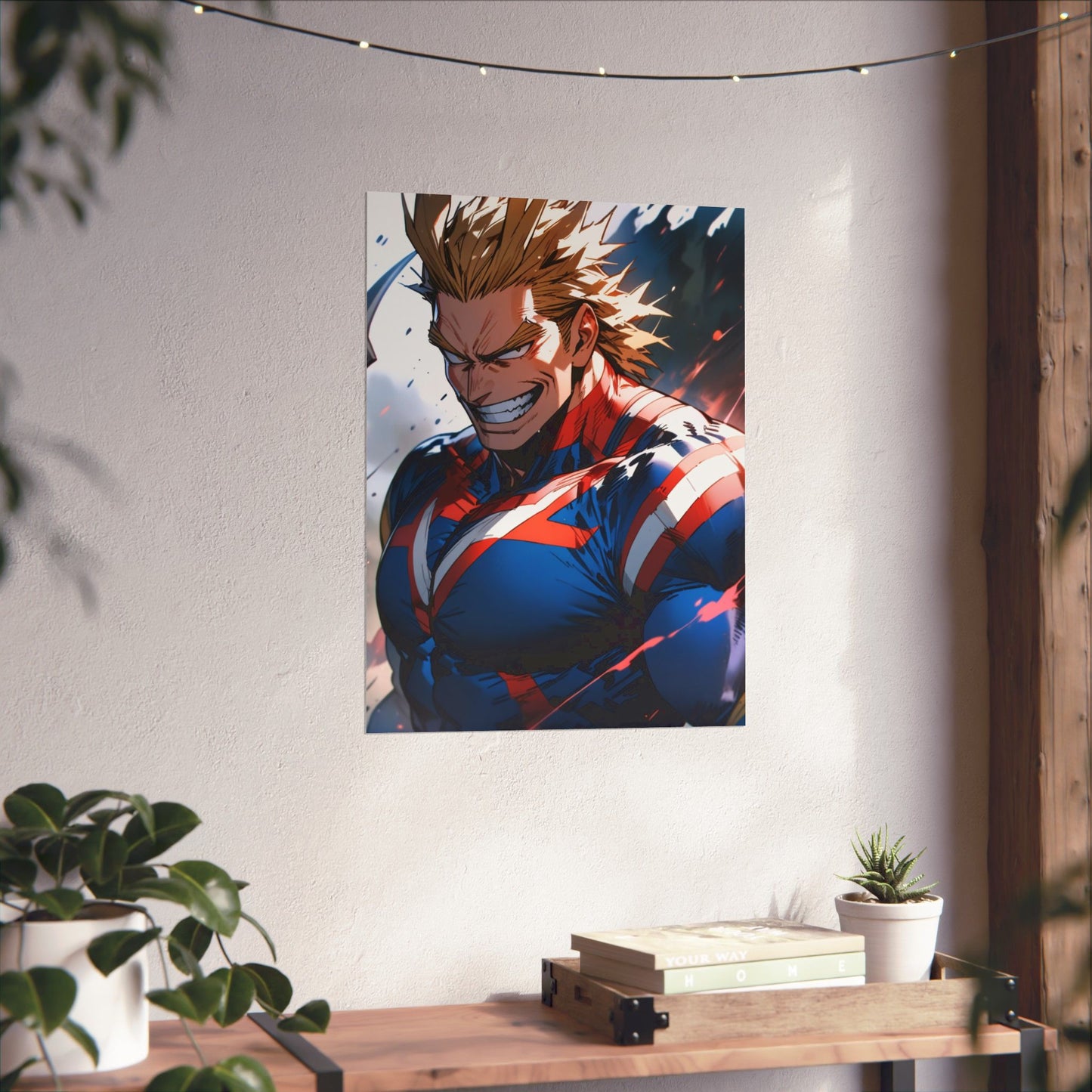 All Might 001 Vertical Posters