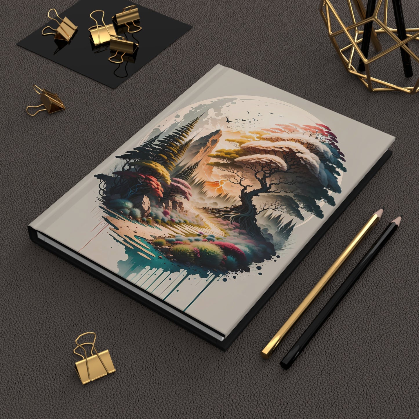 Forest In Ink Hardcover Journal Matte