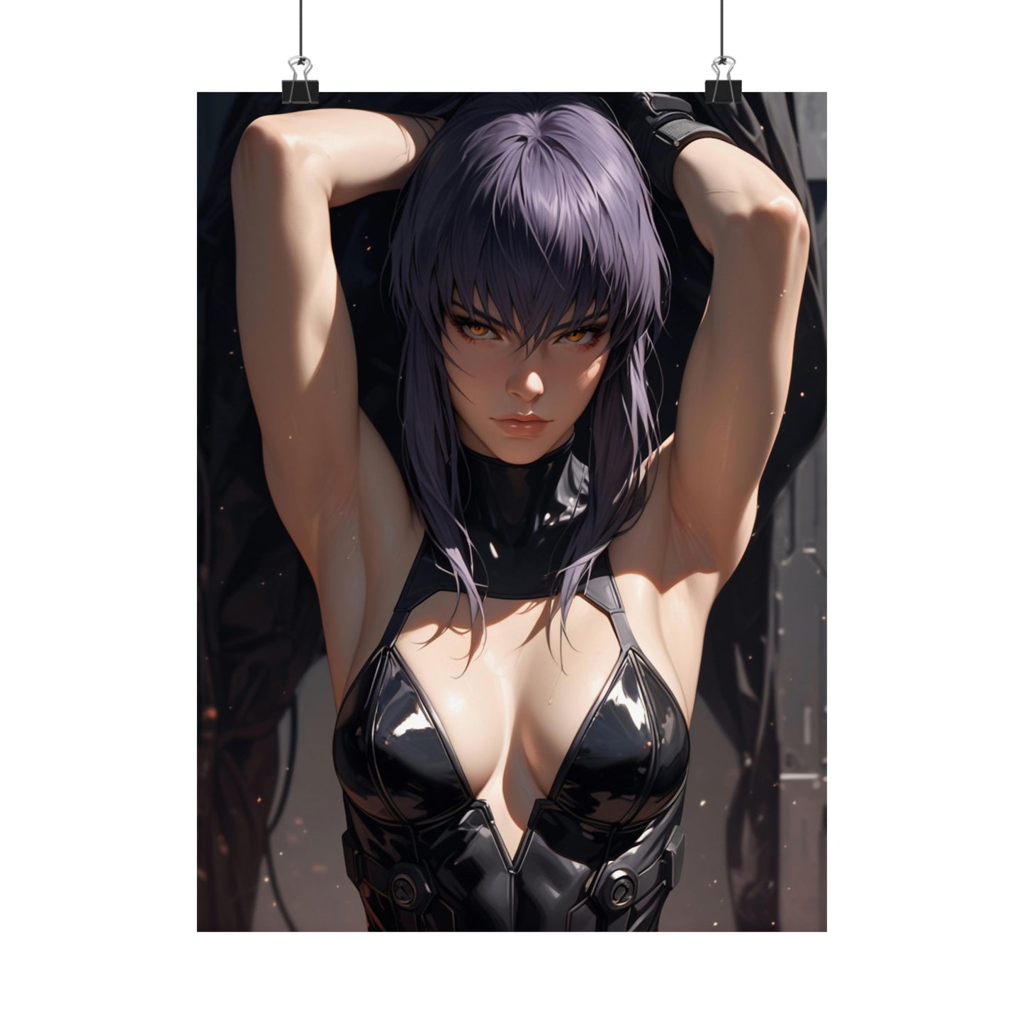 Motoko Kusanagi 003 Vertical Posters