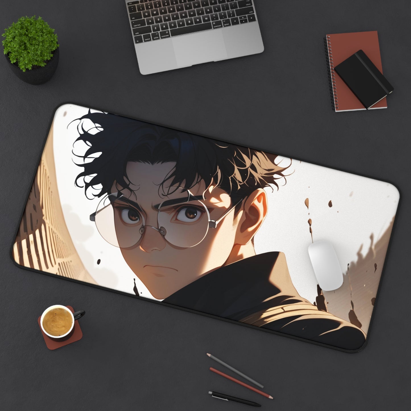 Okarun 001 Desk Mat