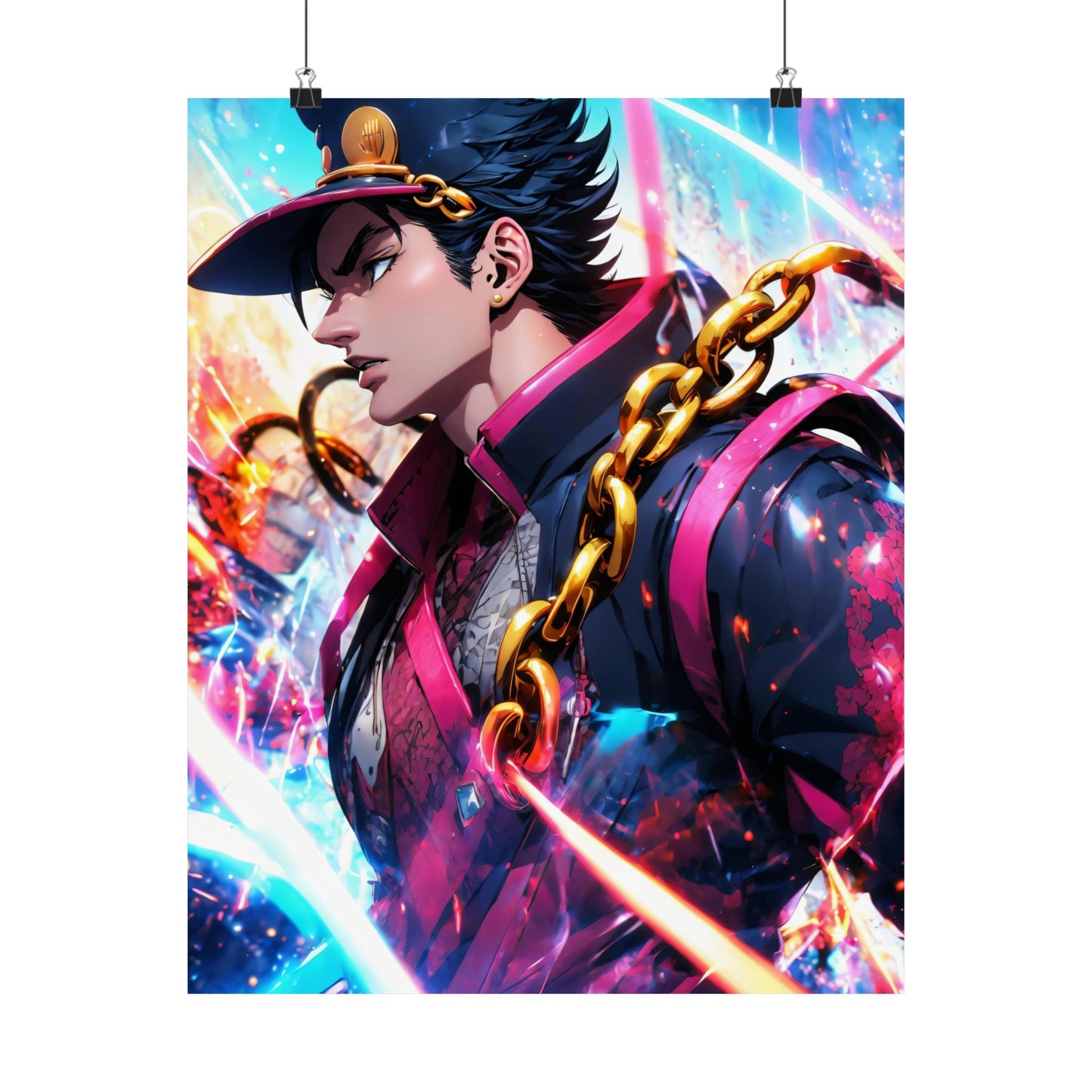 Kujo Jotaro 001 Matte Vertical Posters