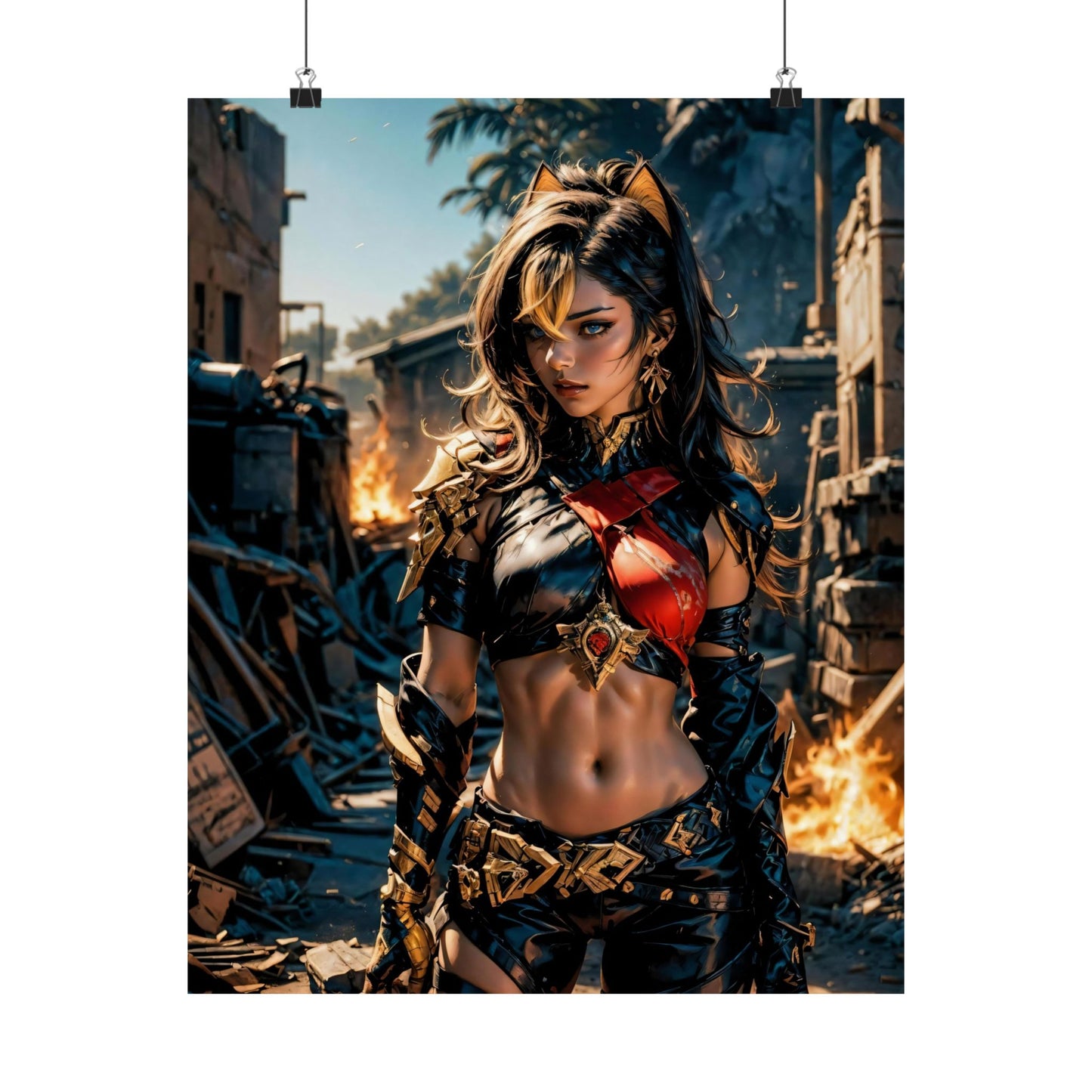 Dehya 002 Matte Vertical Posters