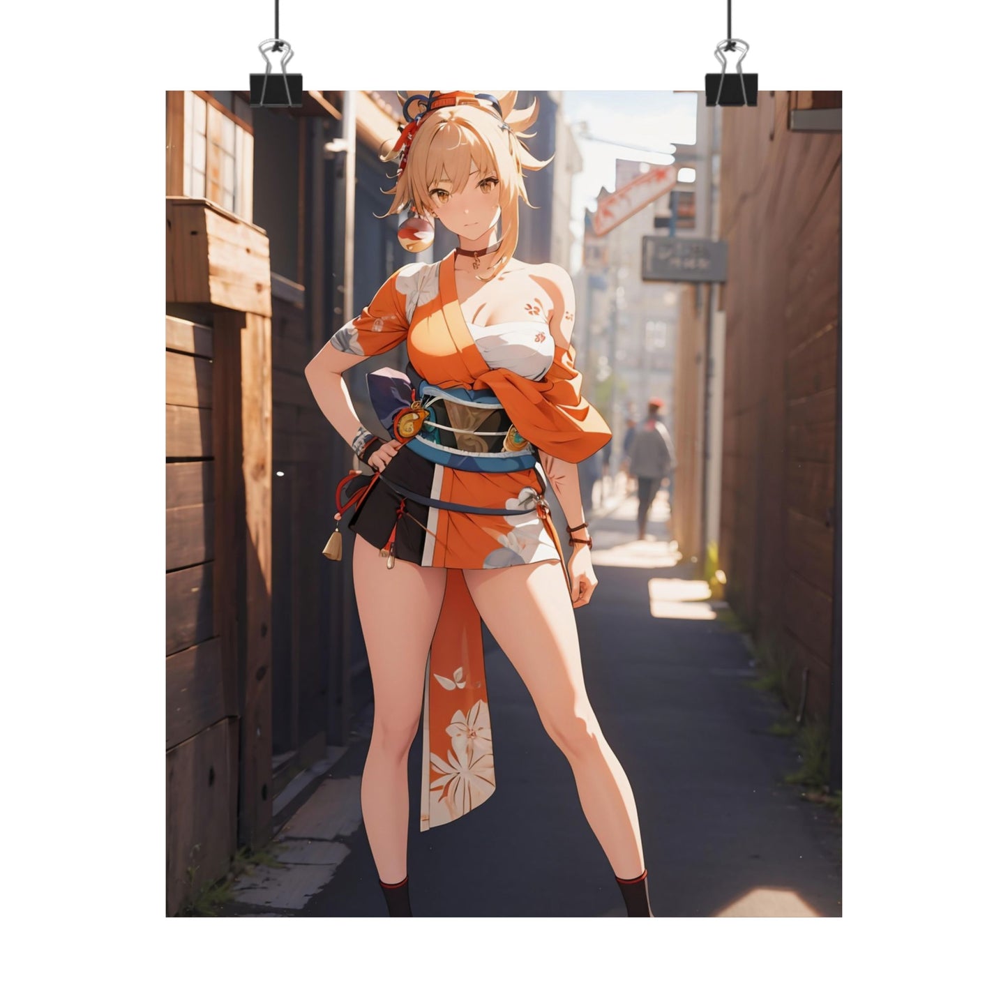 Yoimiya 001 Matte Vertical Posters
