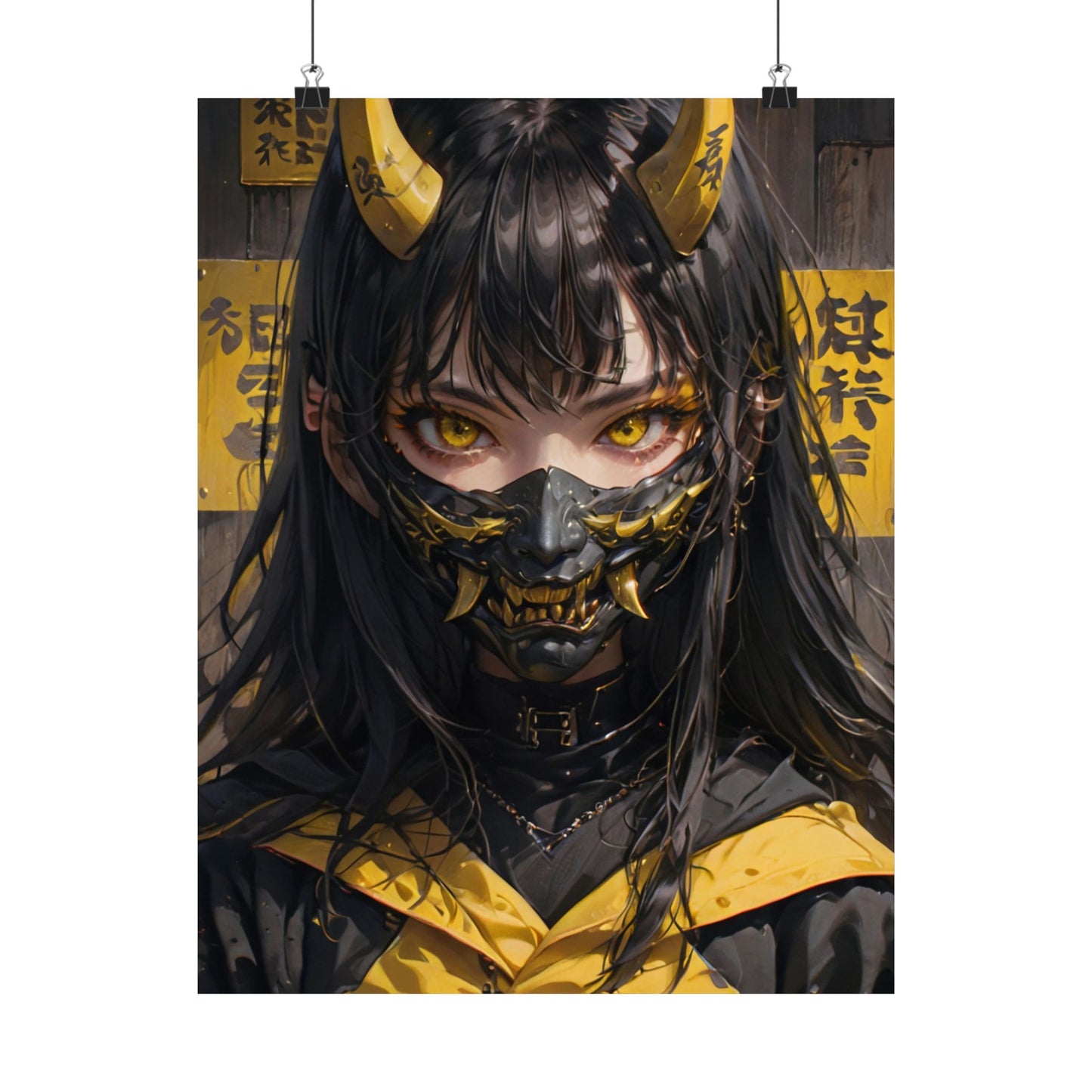 Alluring Oni Vertical Posters