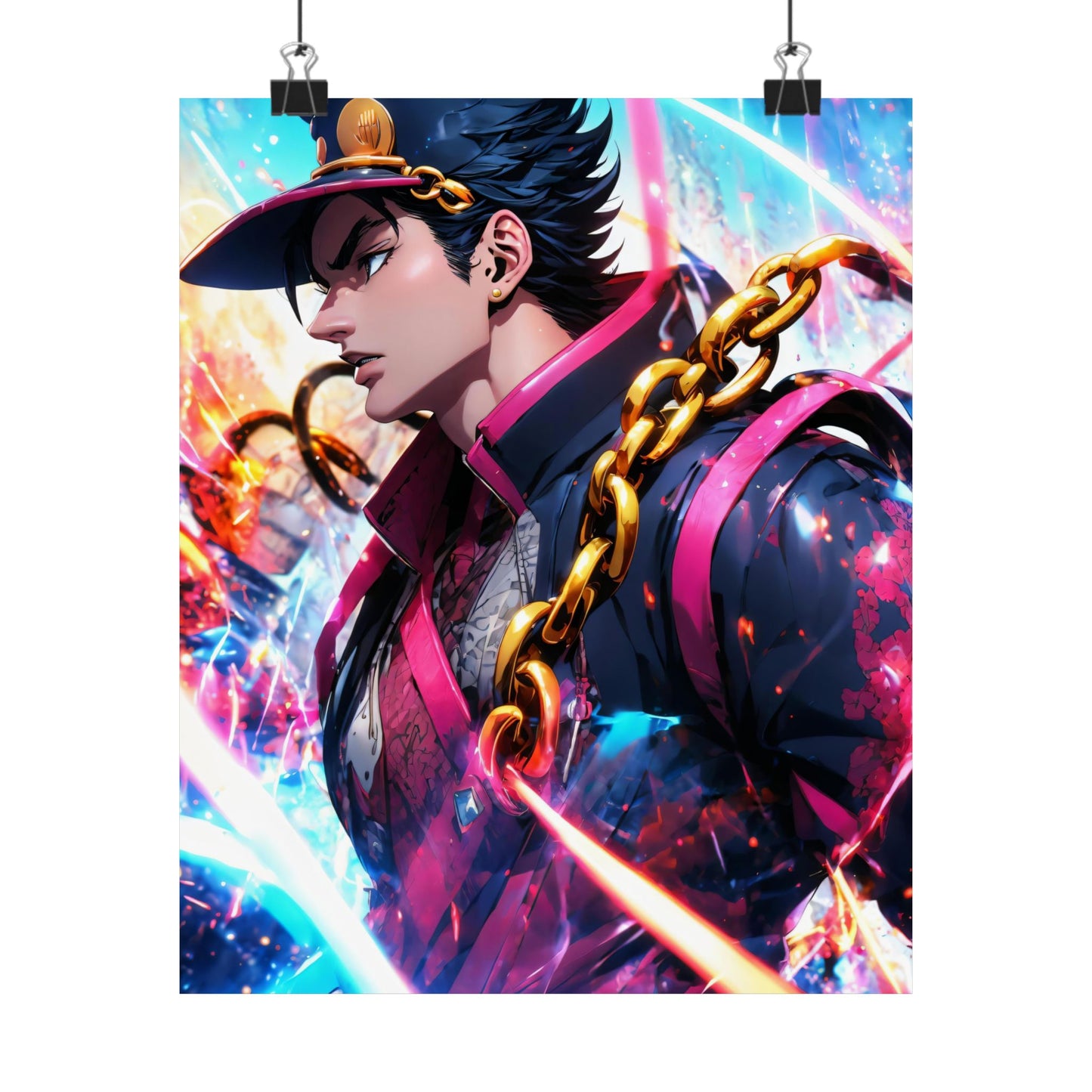 Kujo Jotaro 001 Matte Vertical Posters