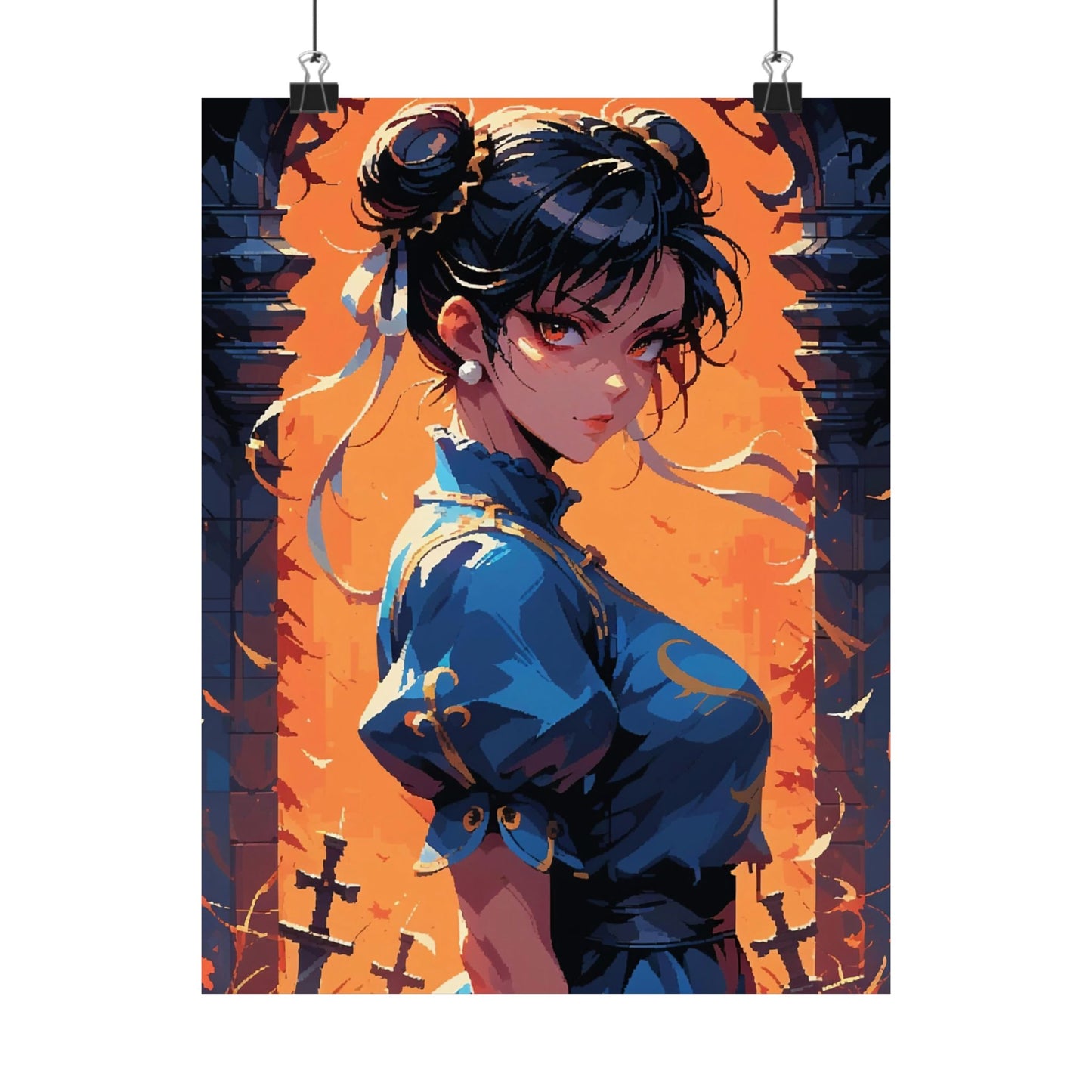 Chun Li 002 Vertical Posters