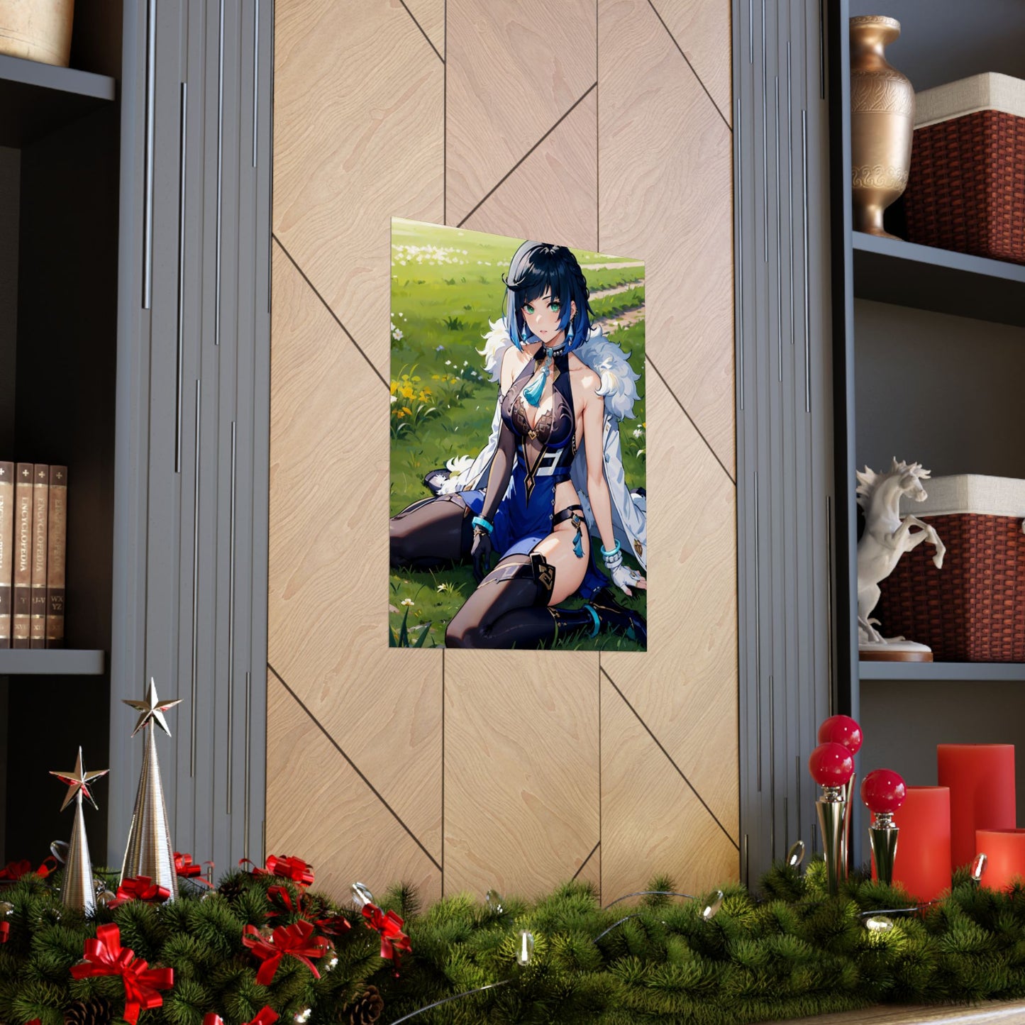 Yelan 002 Matte Vertical Posters