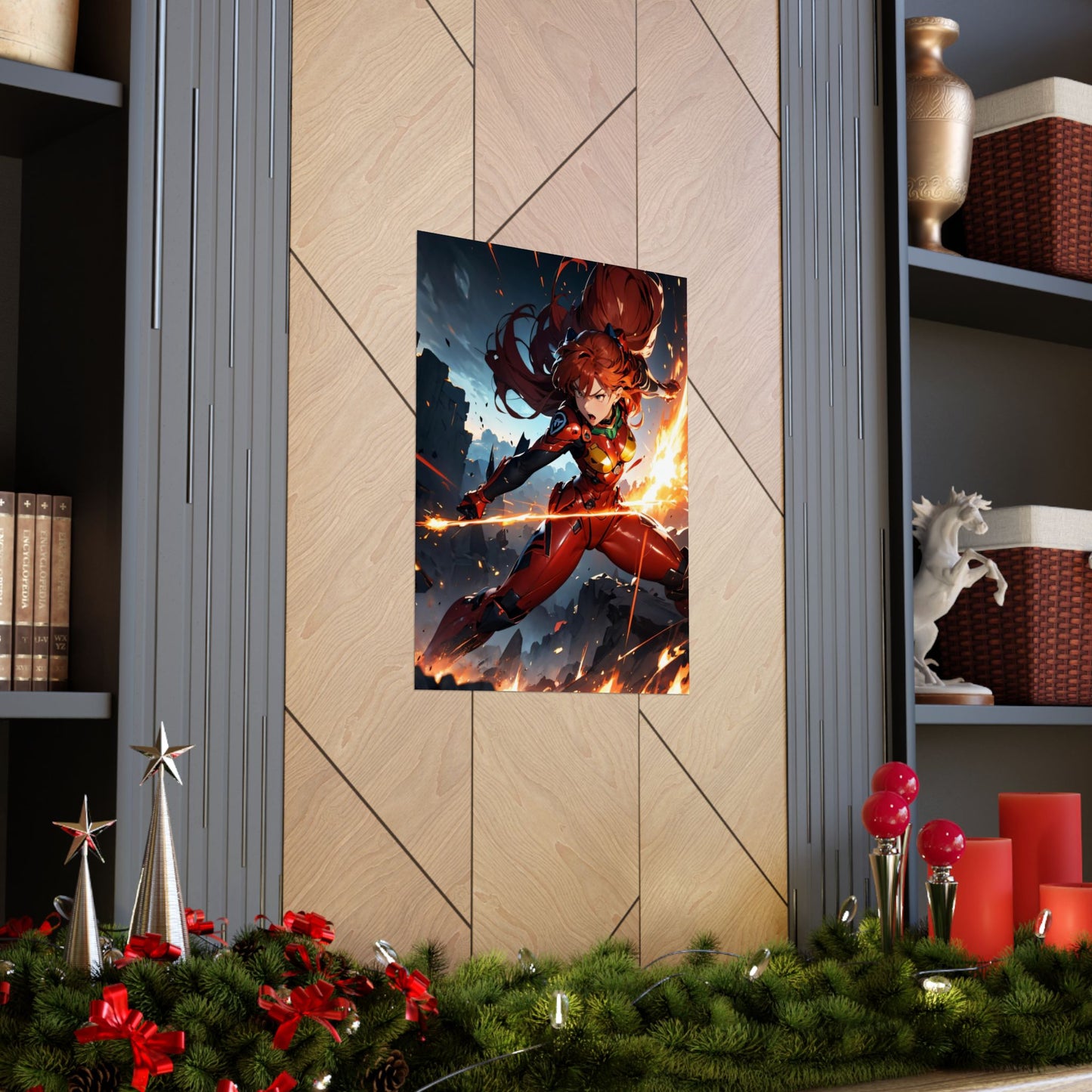 Asuka Soryu 001 Matte Vertical Posters