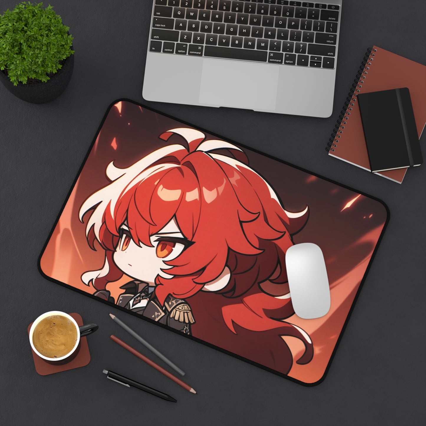 Diluc 001 Desk Mat