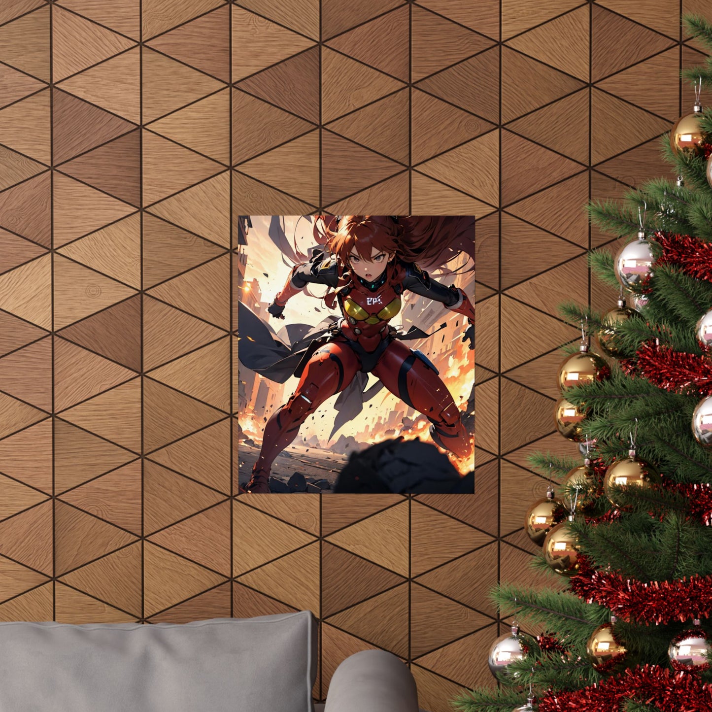 Asuka Soryu 002 Matte Vertical Posters