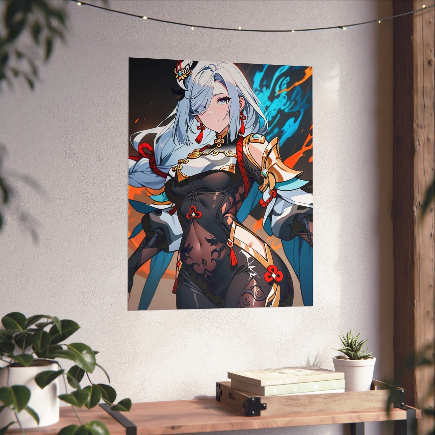 Shenhe 005 Vertical Posters