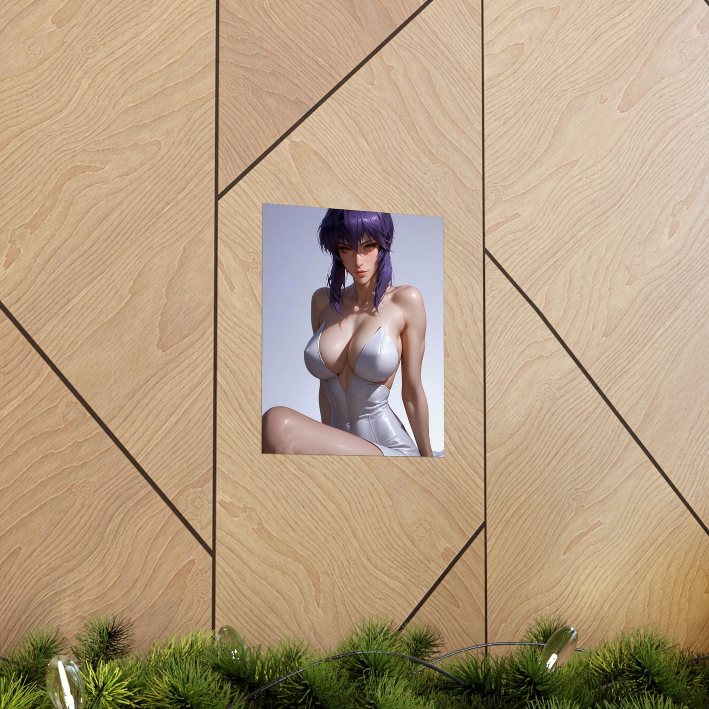 Motoko Kusanagi 002 Vertical Posters
