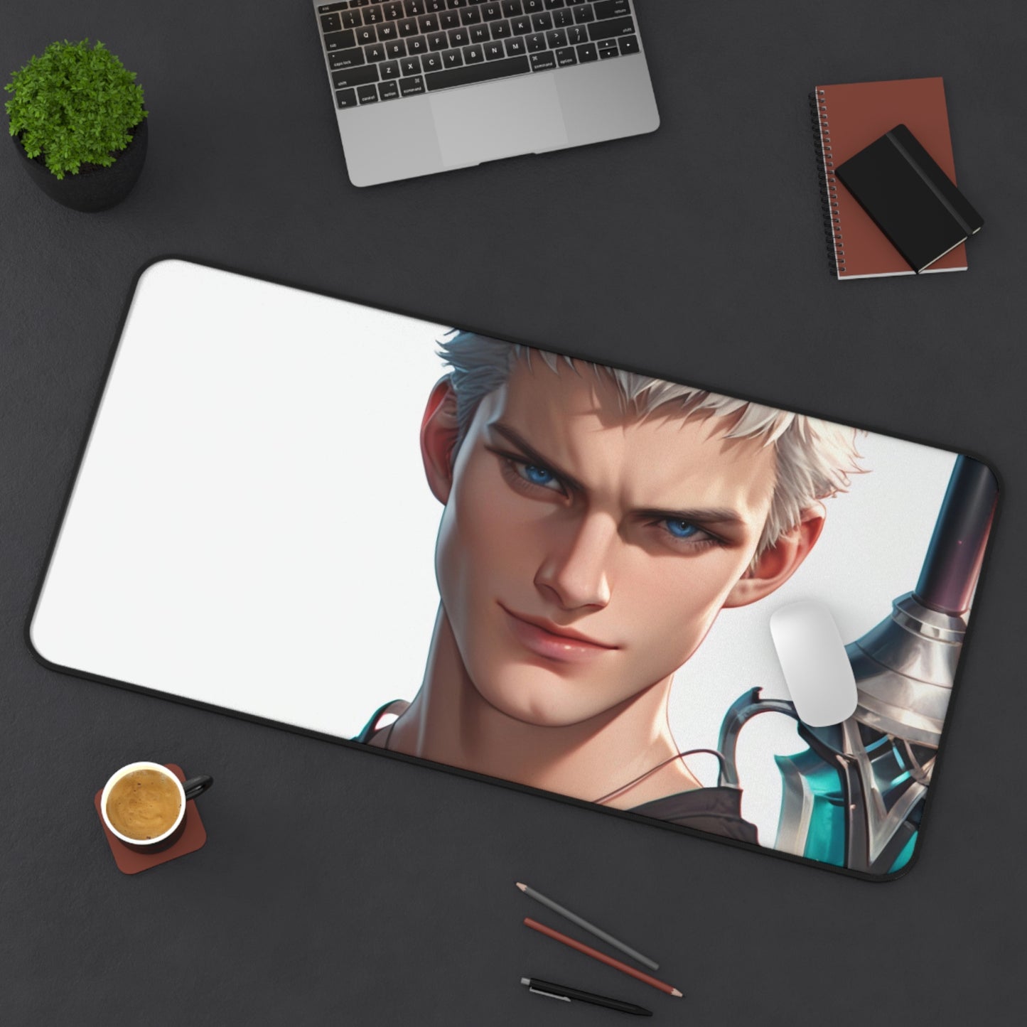 Nero 001 Desk Mat