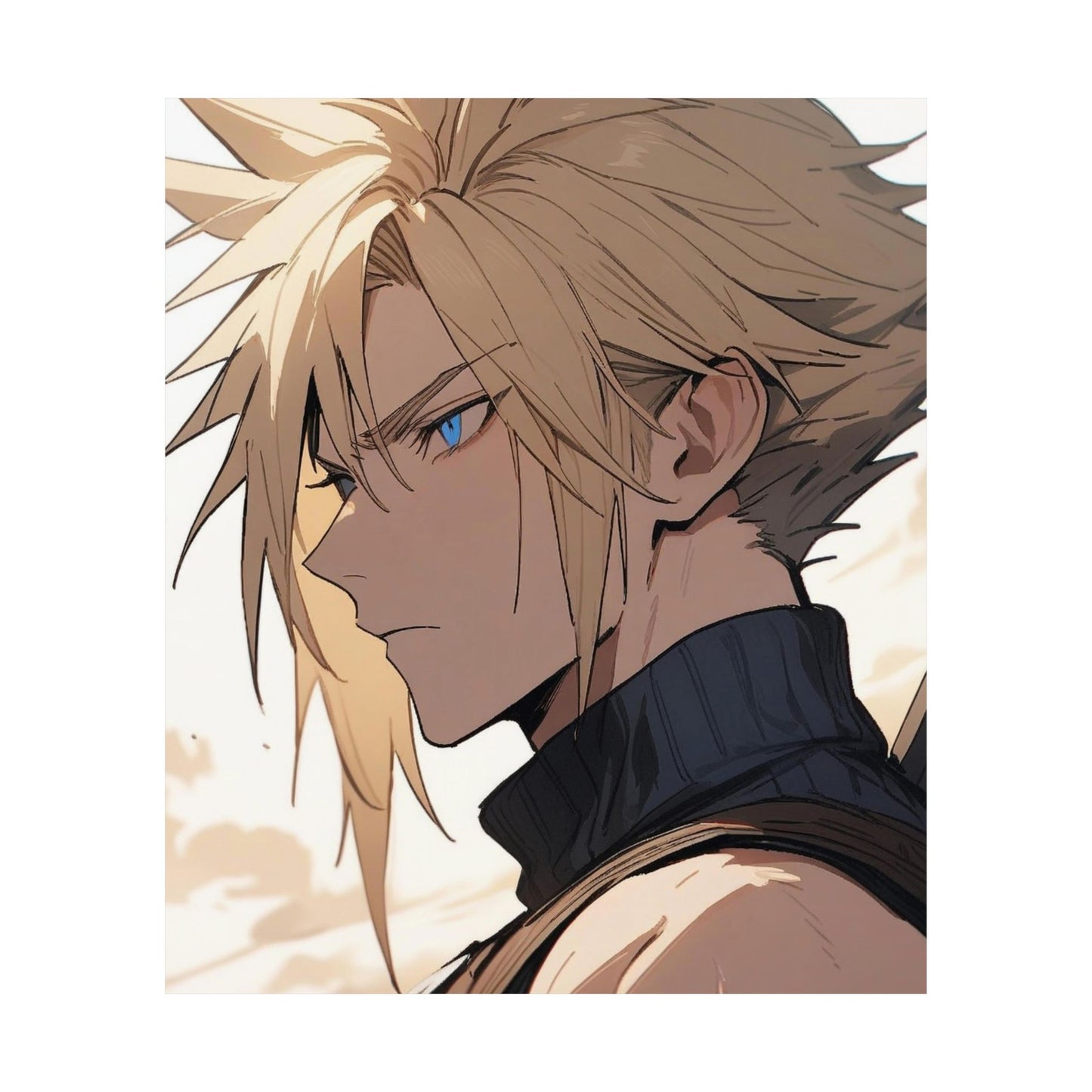 Cloud Strife 001 Vertical Posters