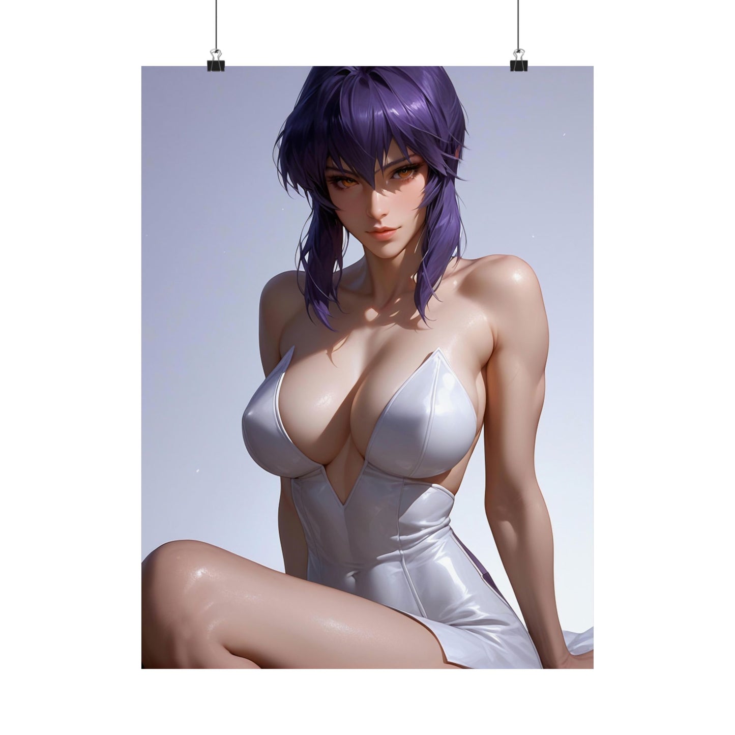 Motoko Kusanagi 002 Vertical Posters