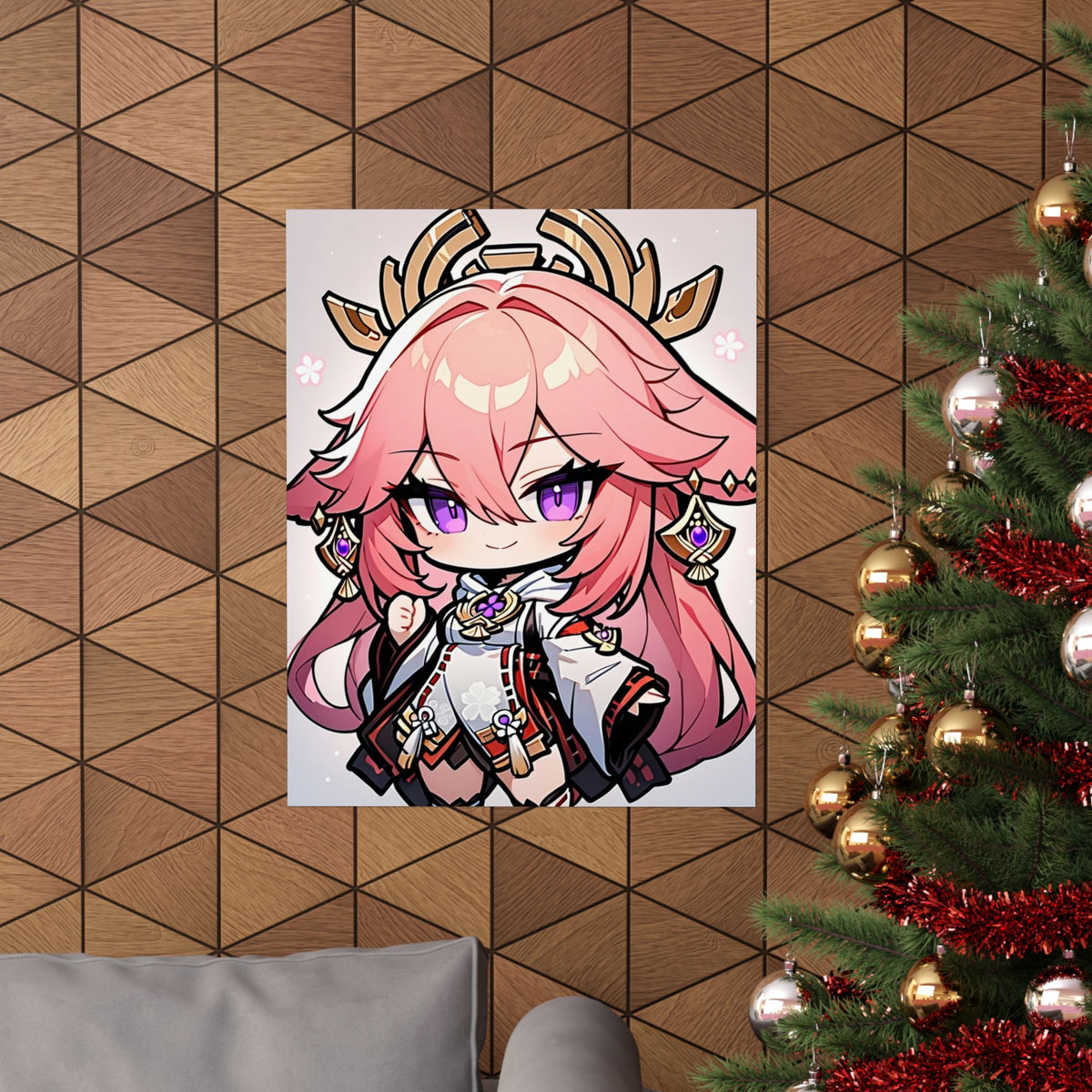 Yae Miko 005 Vertical Posters