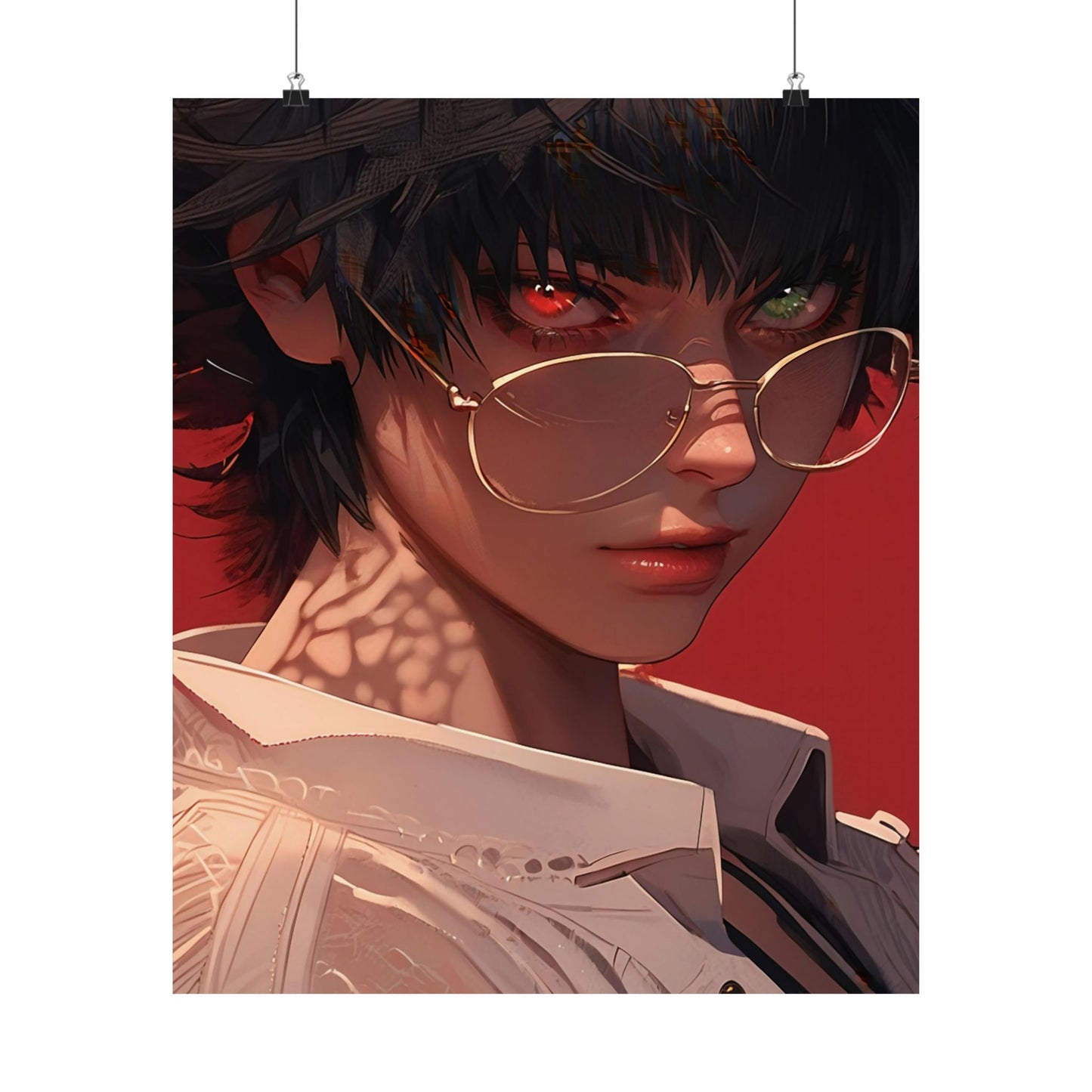 Lady 001 Vertical Posters