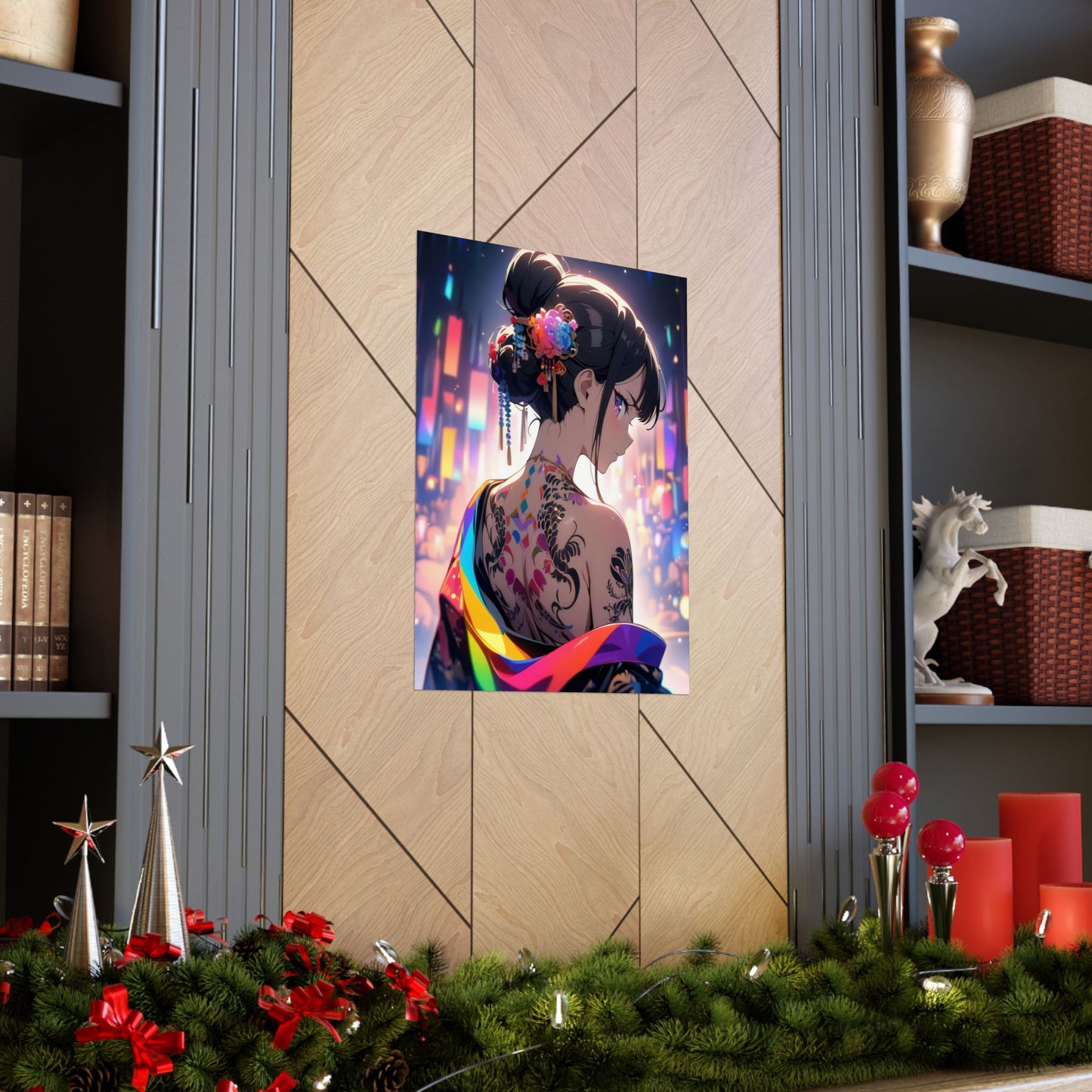 Kaleidoscopic Vertical Posters