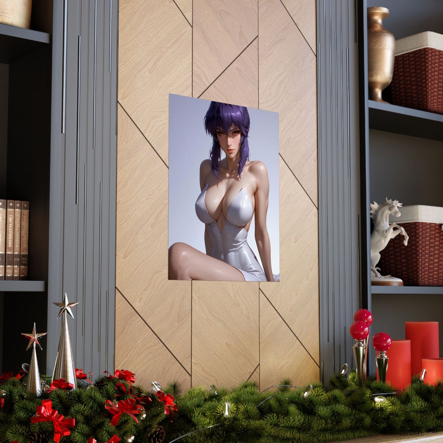 Motoko Kusanagi 002 Vertical Posters