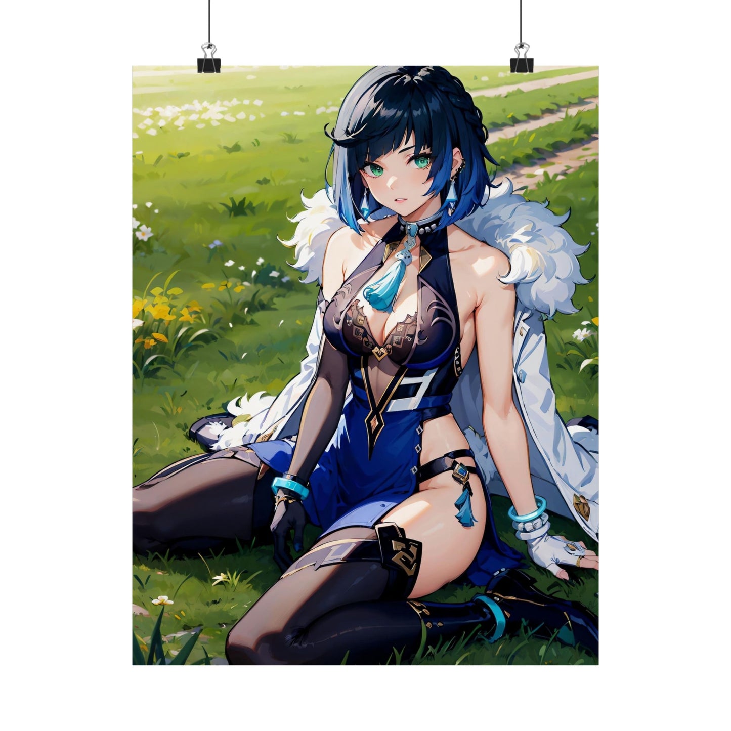 Yelan 002 Matte Vertical Posters