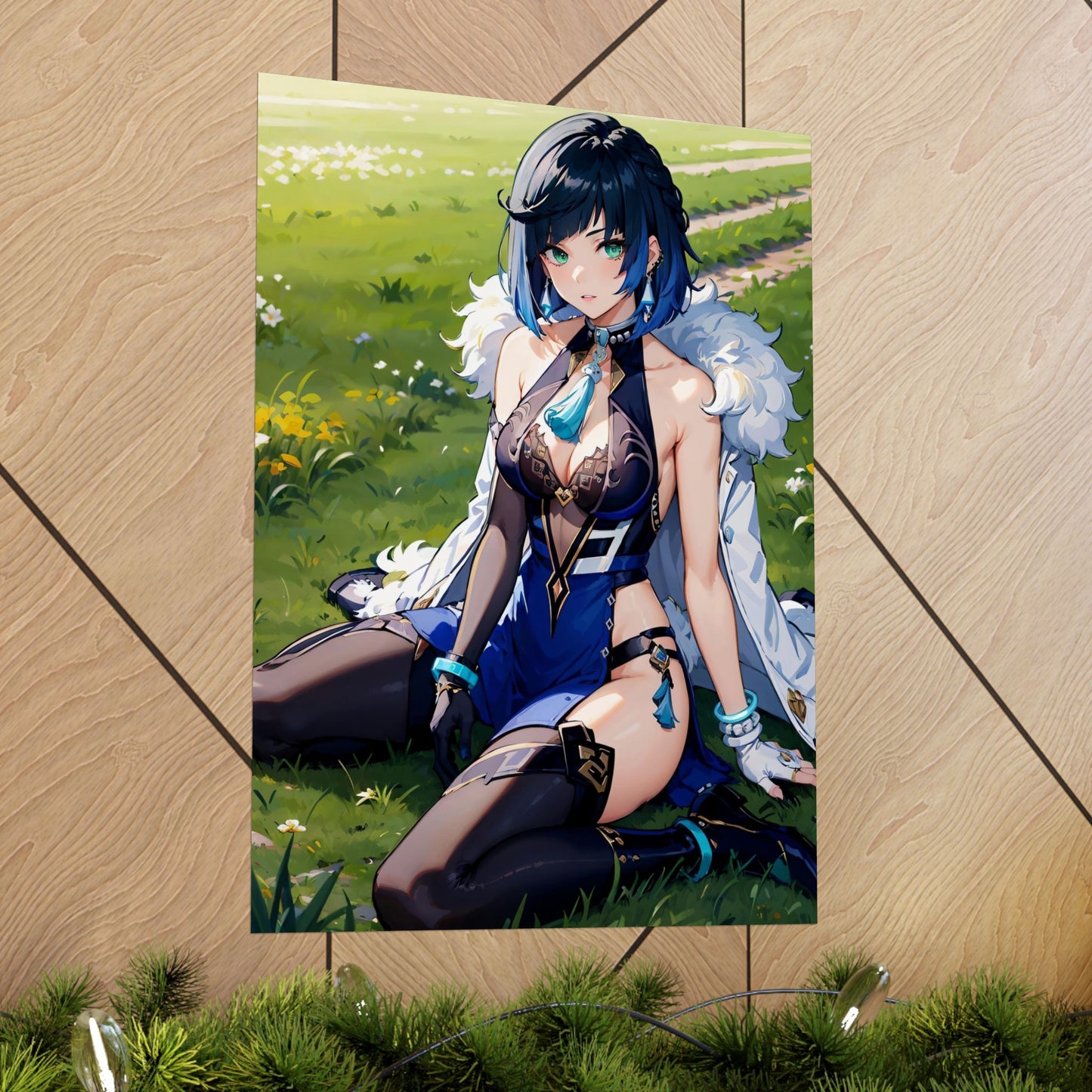 Yelan 002 Matte Vertical Posters