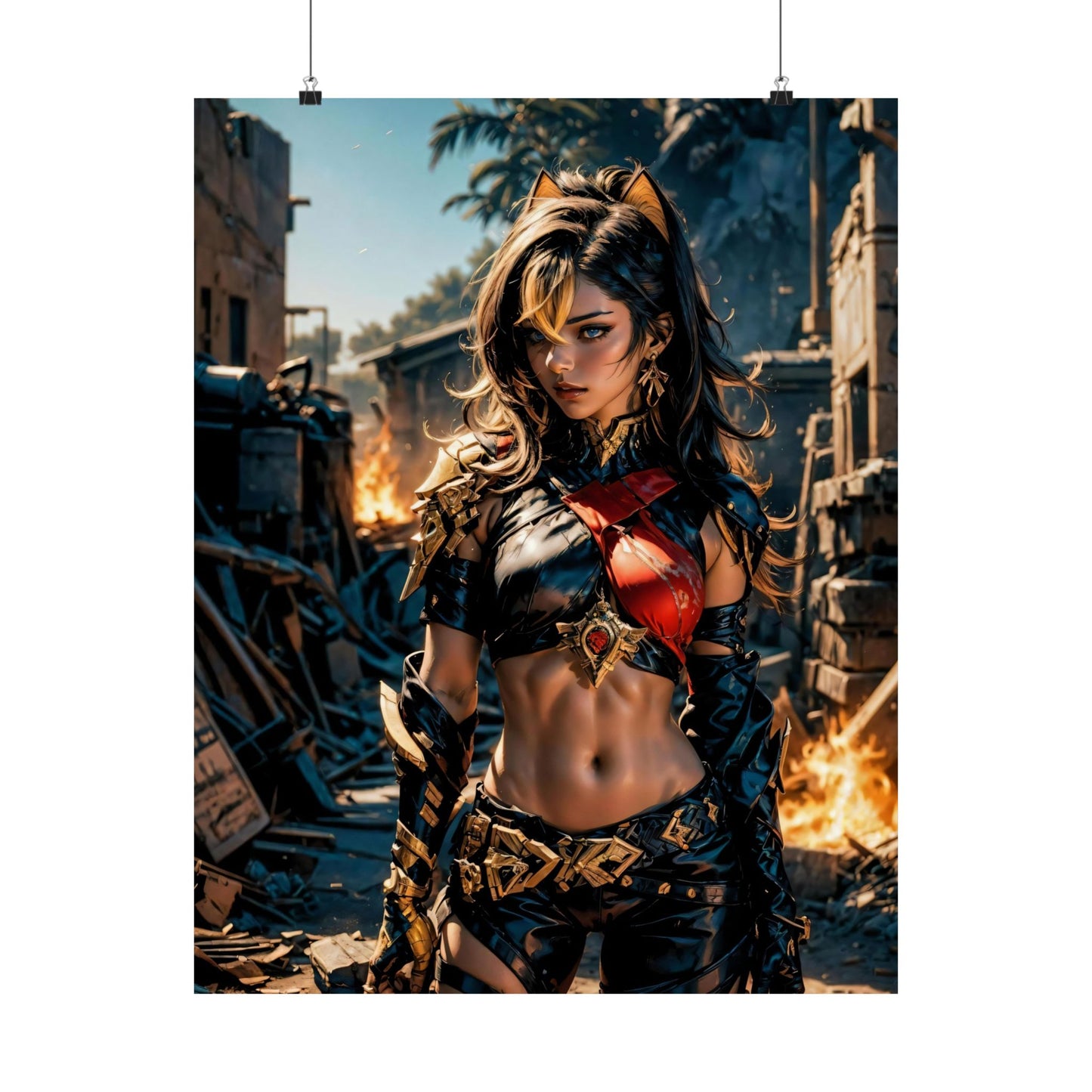 Dehya 002 Matte Vertical Posters