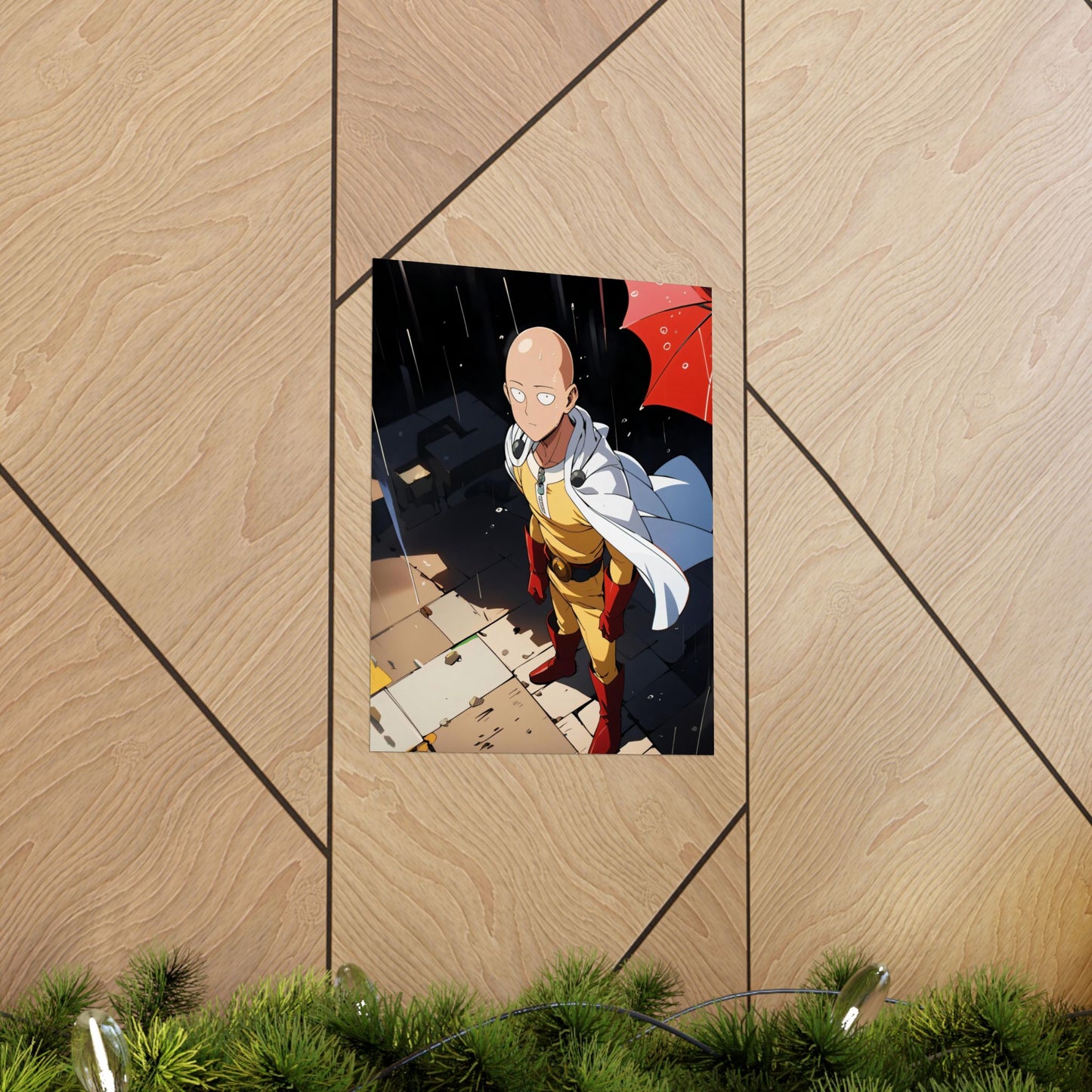 Saitama 001 Matte Vertical Posters