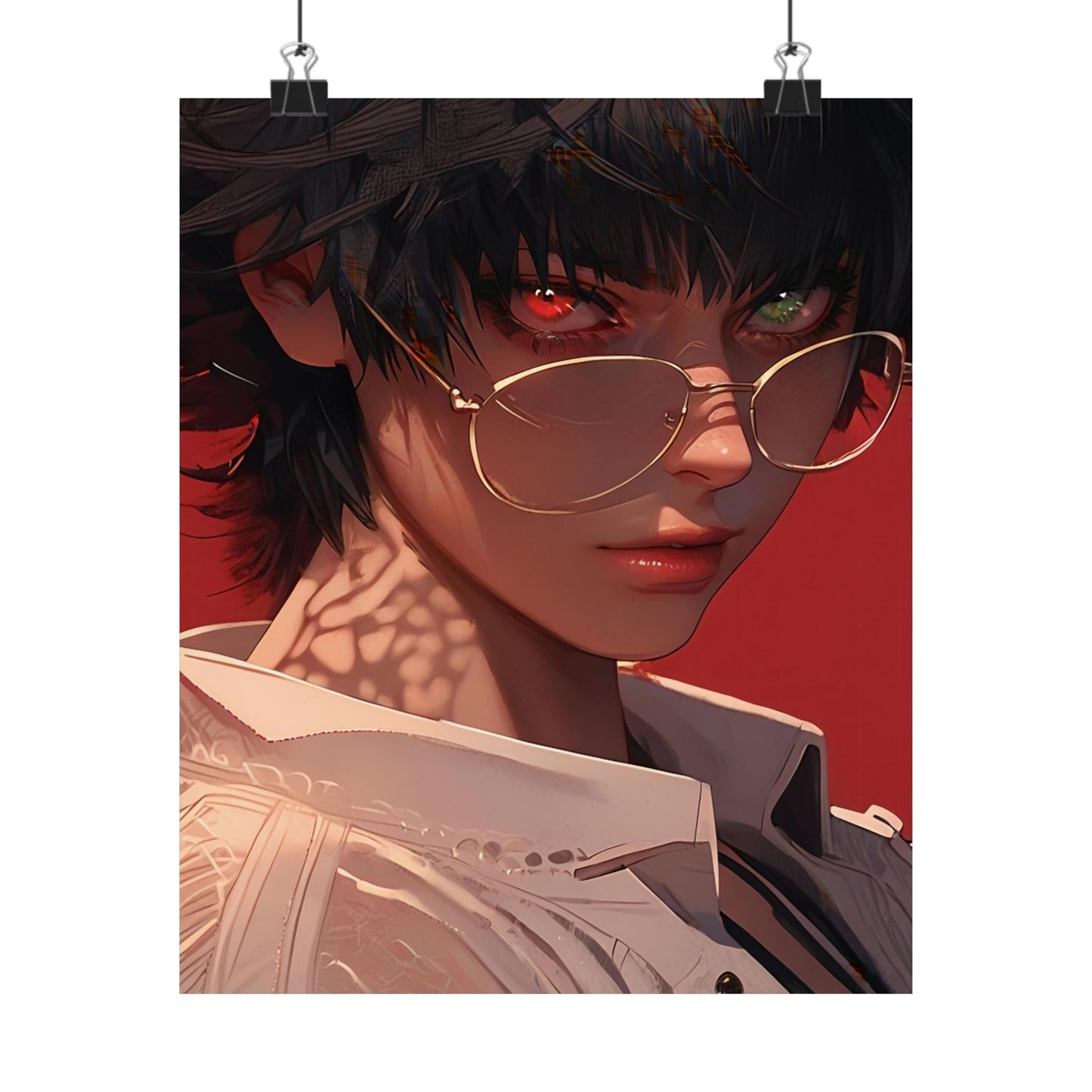 Lady 001 Vertical Posters