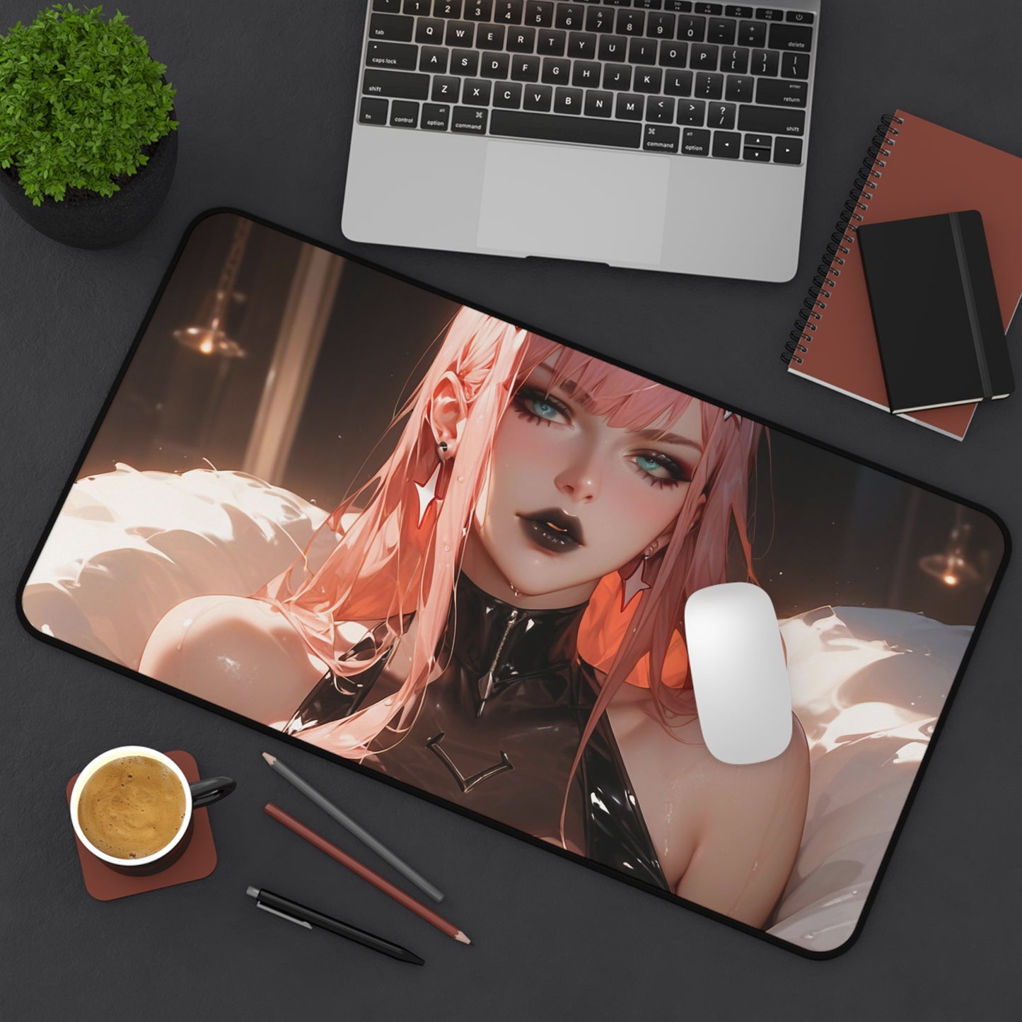 Goth Zero Two Desk Mat