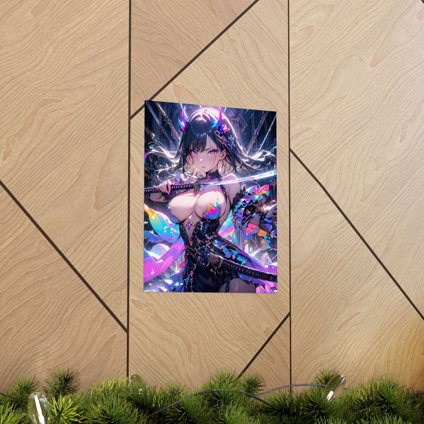 Luminous Allure Vertical Posters