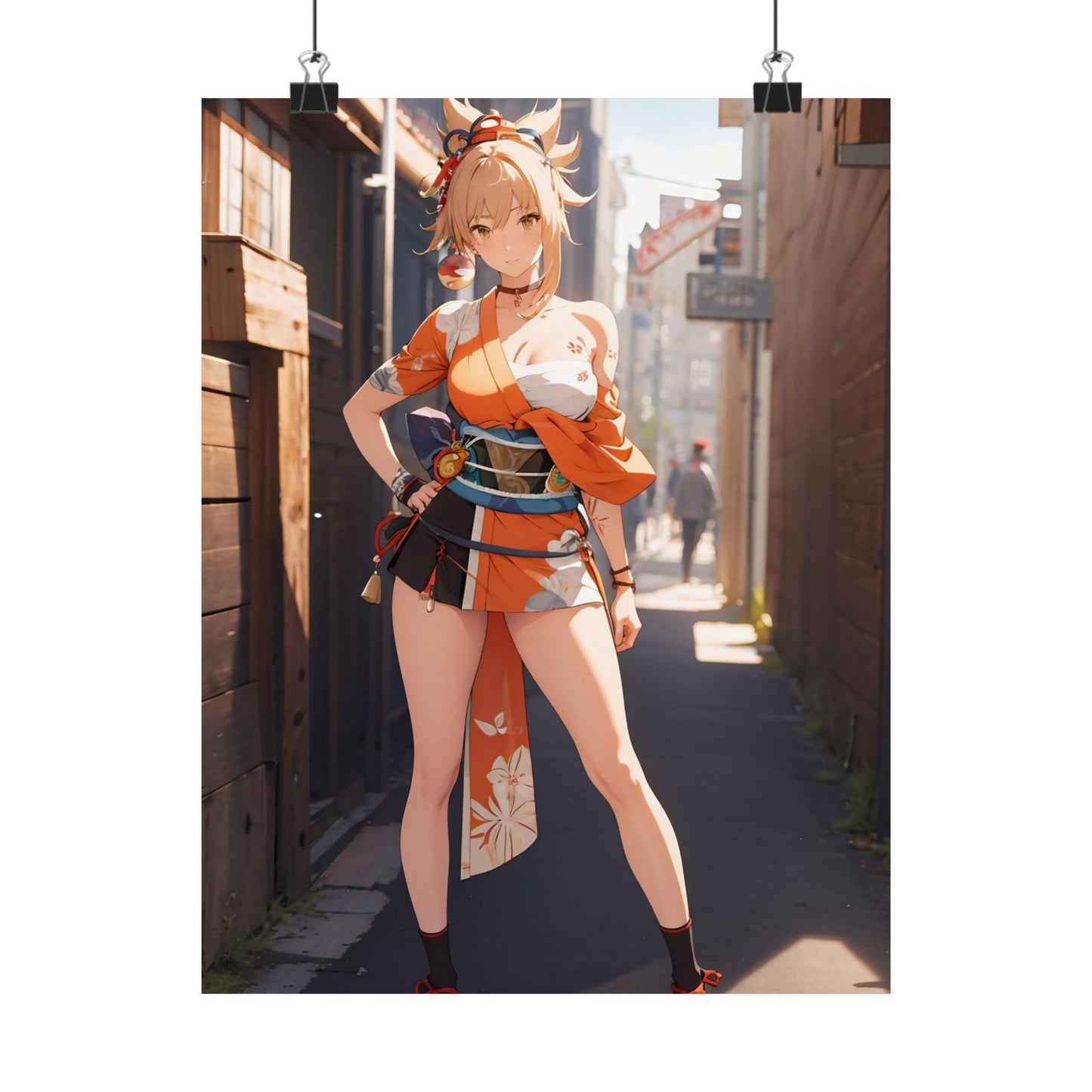 Yoimiya 001 Matte Vertical Posters