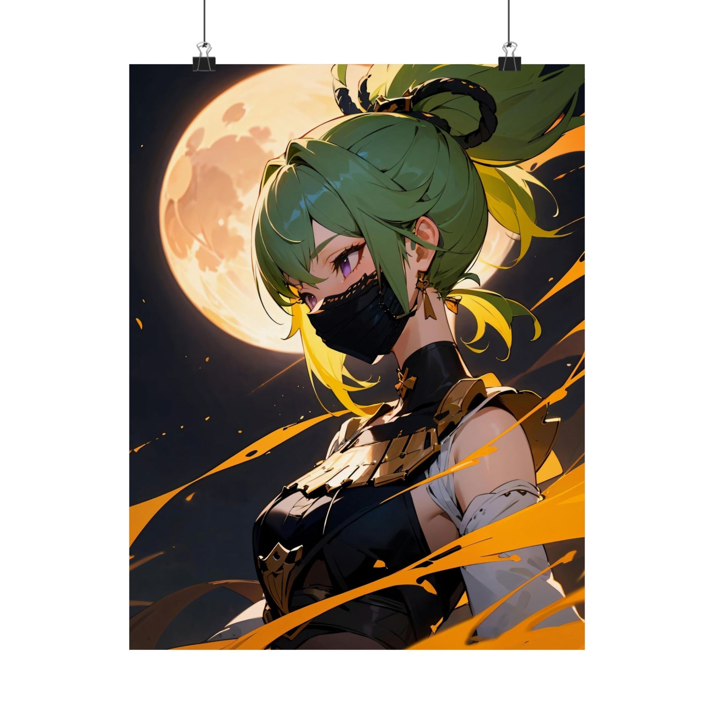 Kuki Shinobu 001 Matte Vertical Posters