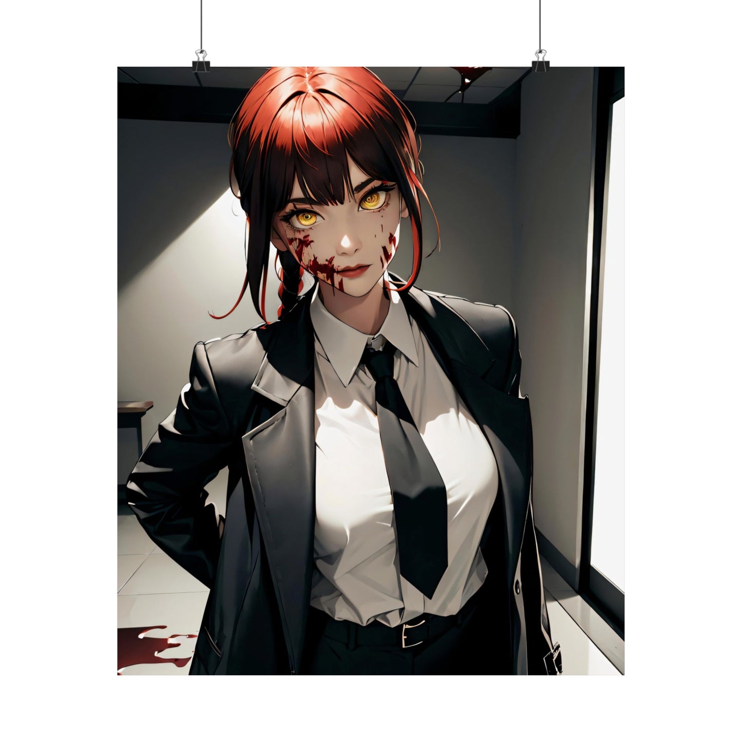 Makima 001 Matte Vertical Posters