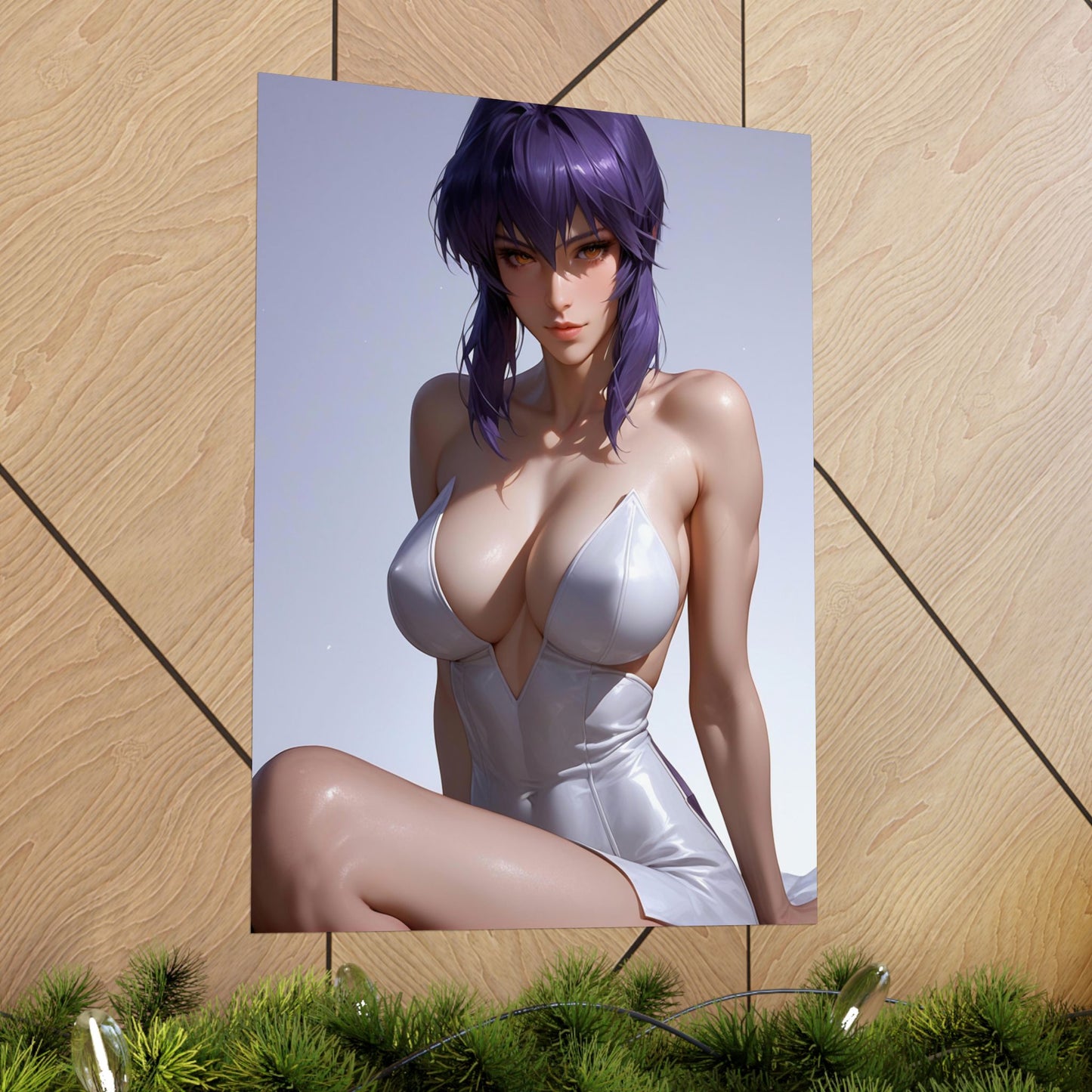 Motoko Kusanagi 002 Vertical Posters