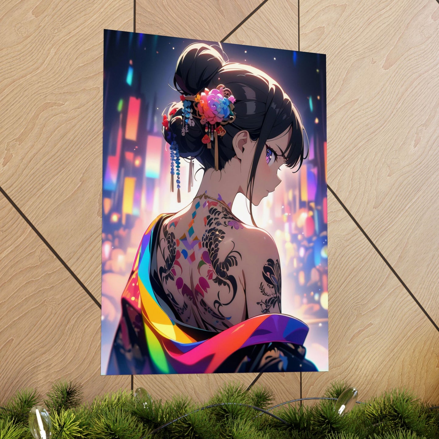 Kaleidoscopic Vertical Posters