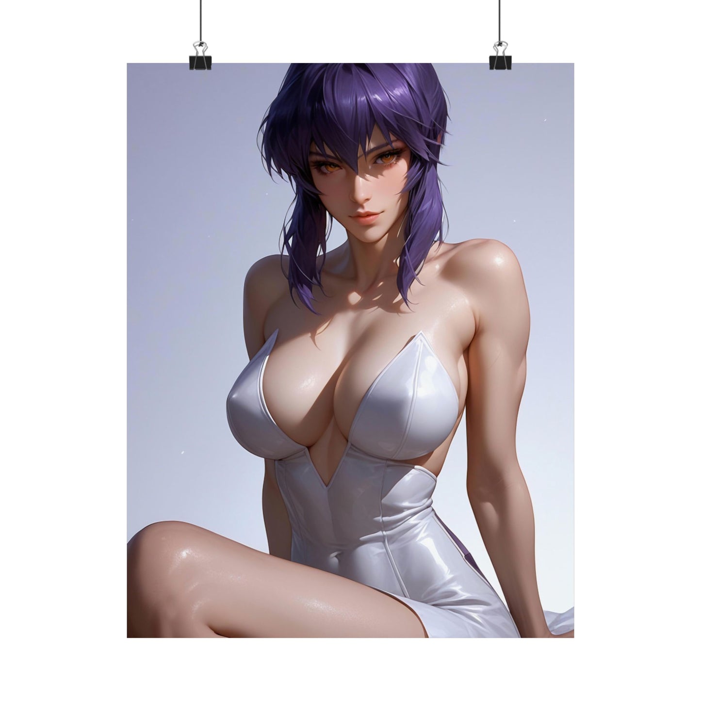 Motoko Kusanagi 002 Vertical Posters