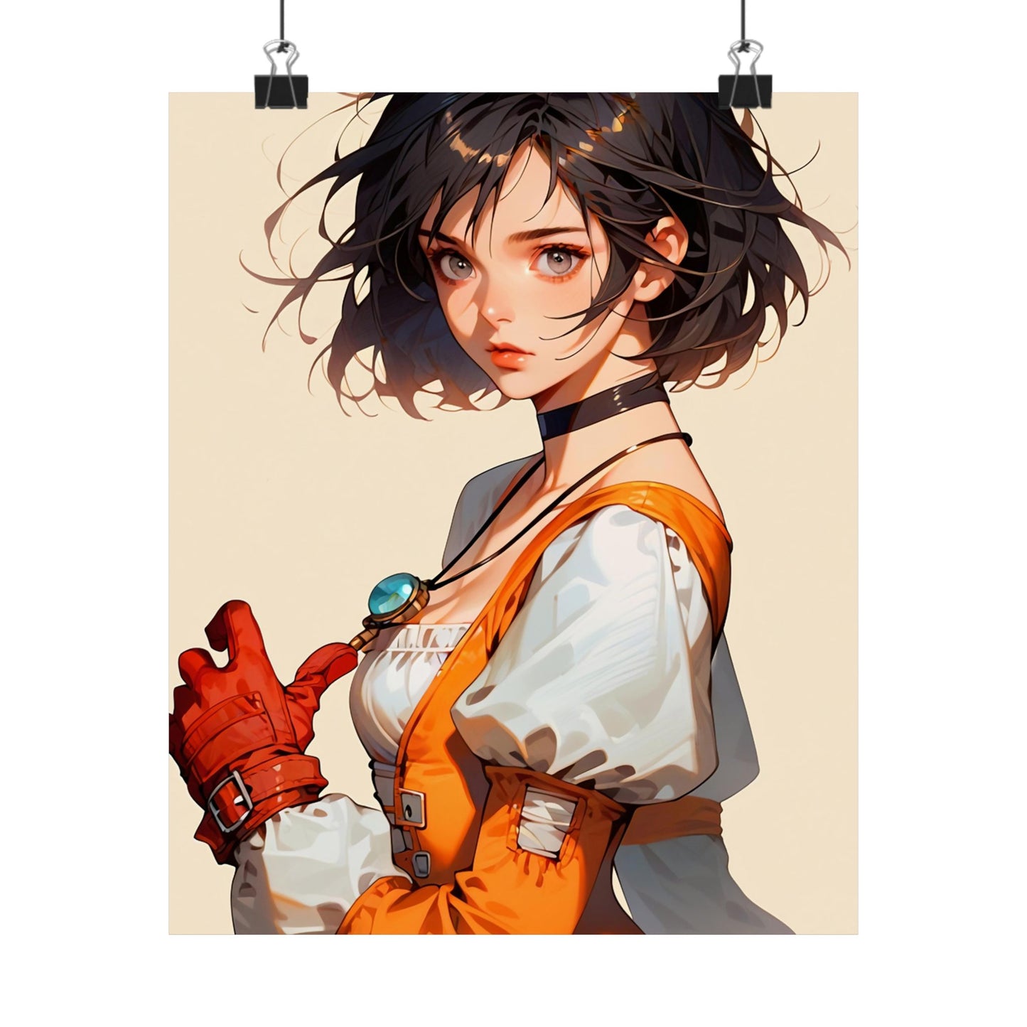 Princess Garnet 002 Vertical Posters