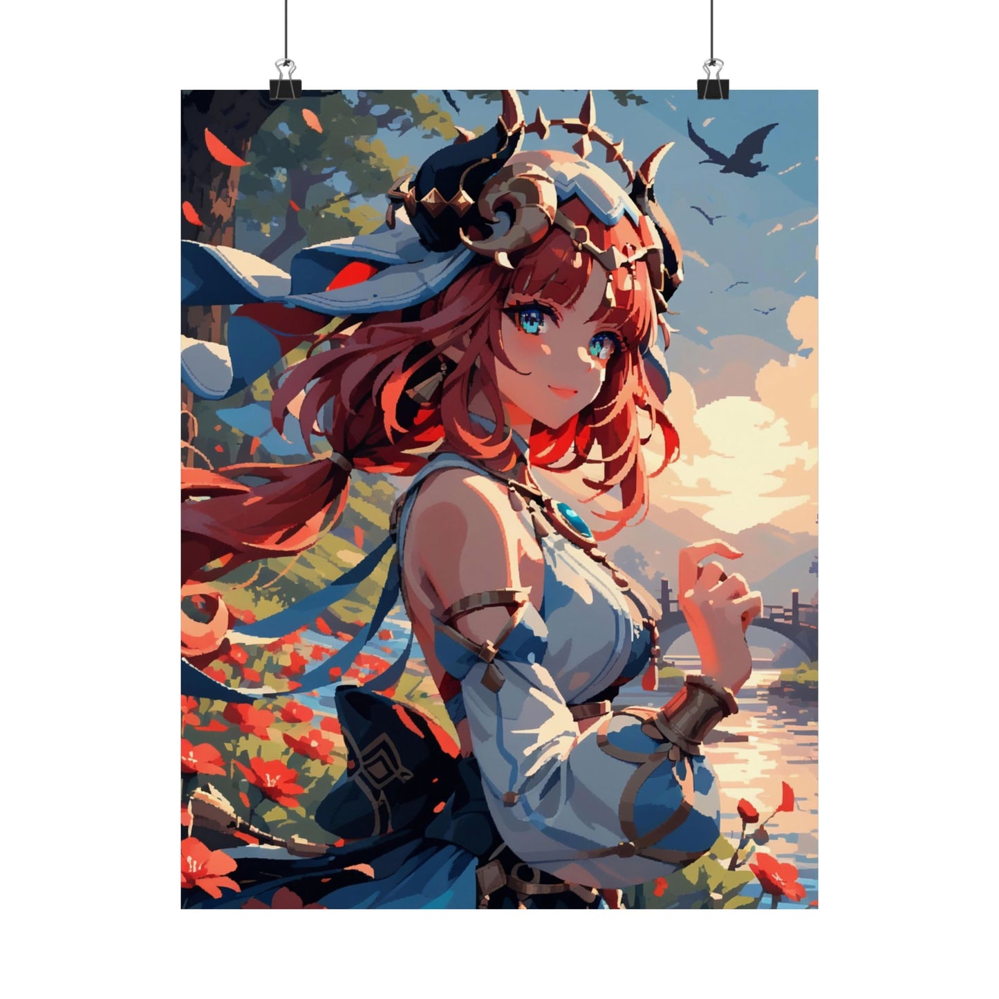 Nilou 005 Vertical Posters