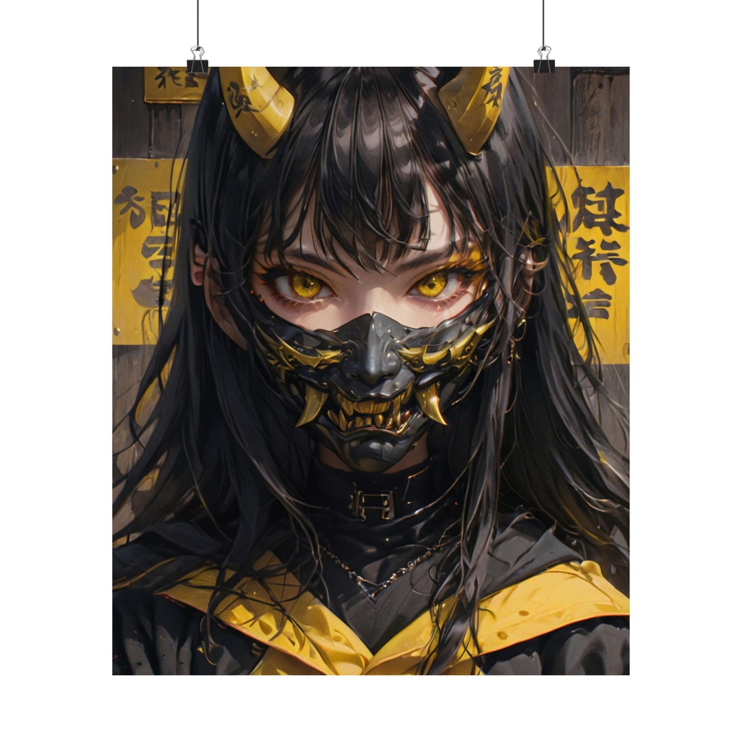 Alluring Oni Vertical Posters