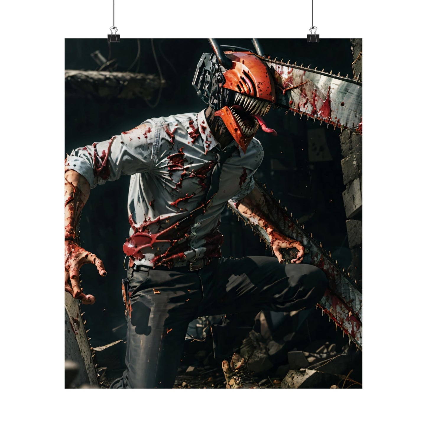 Chainsaw Man 003 Matte Vertical Posters