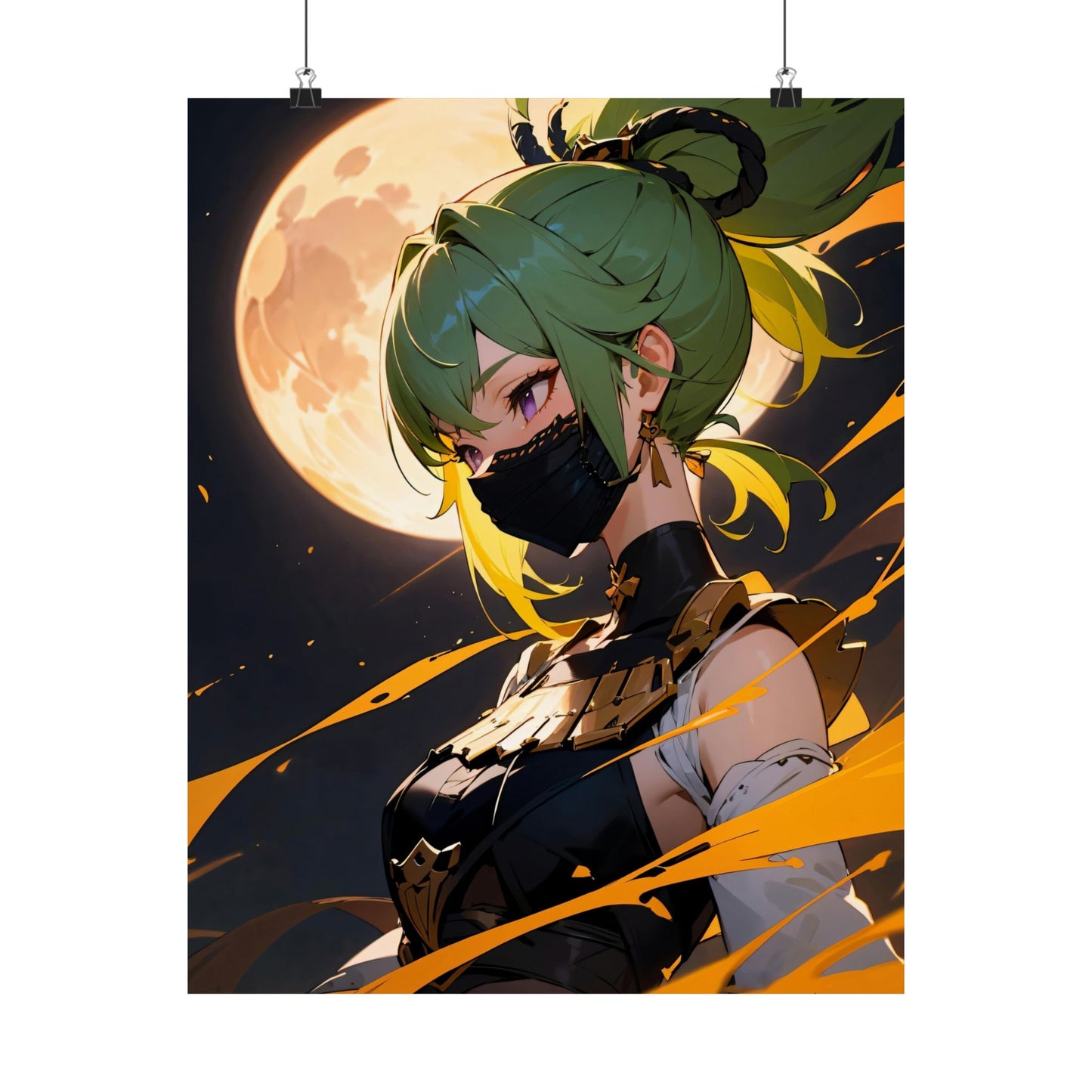 Kuki Shinobu 001 Matte Vertical Posters