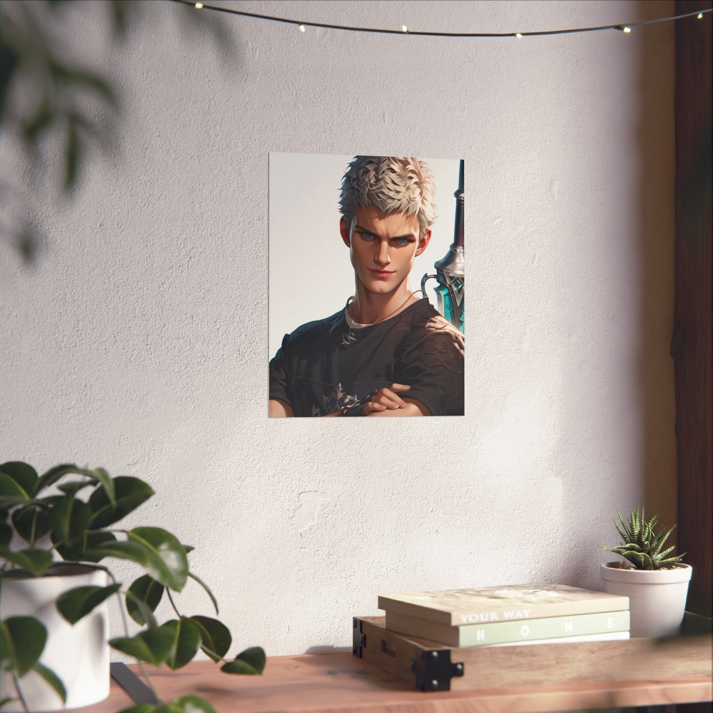 Nero 001 Vertical Posters
