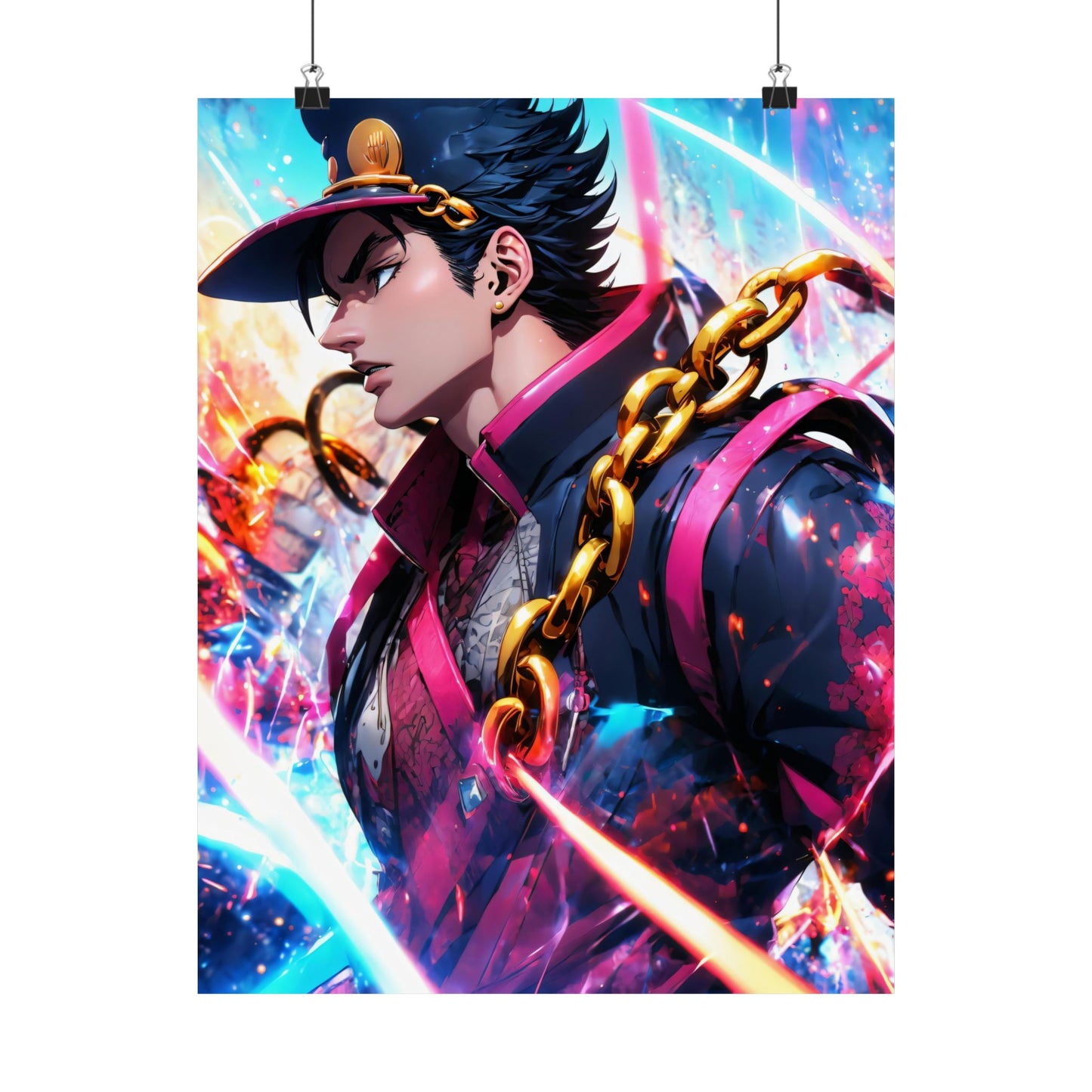 Kujo Jotaro 001 Matte Vertical Posters